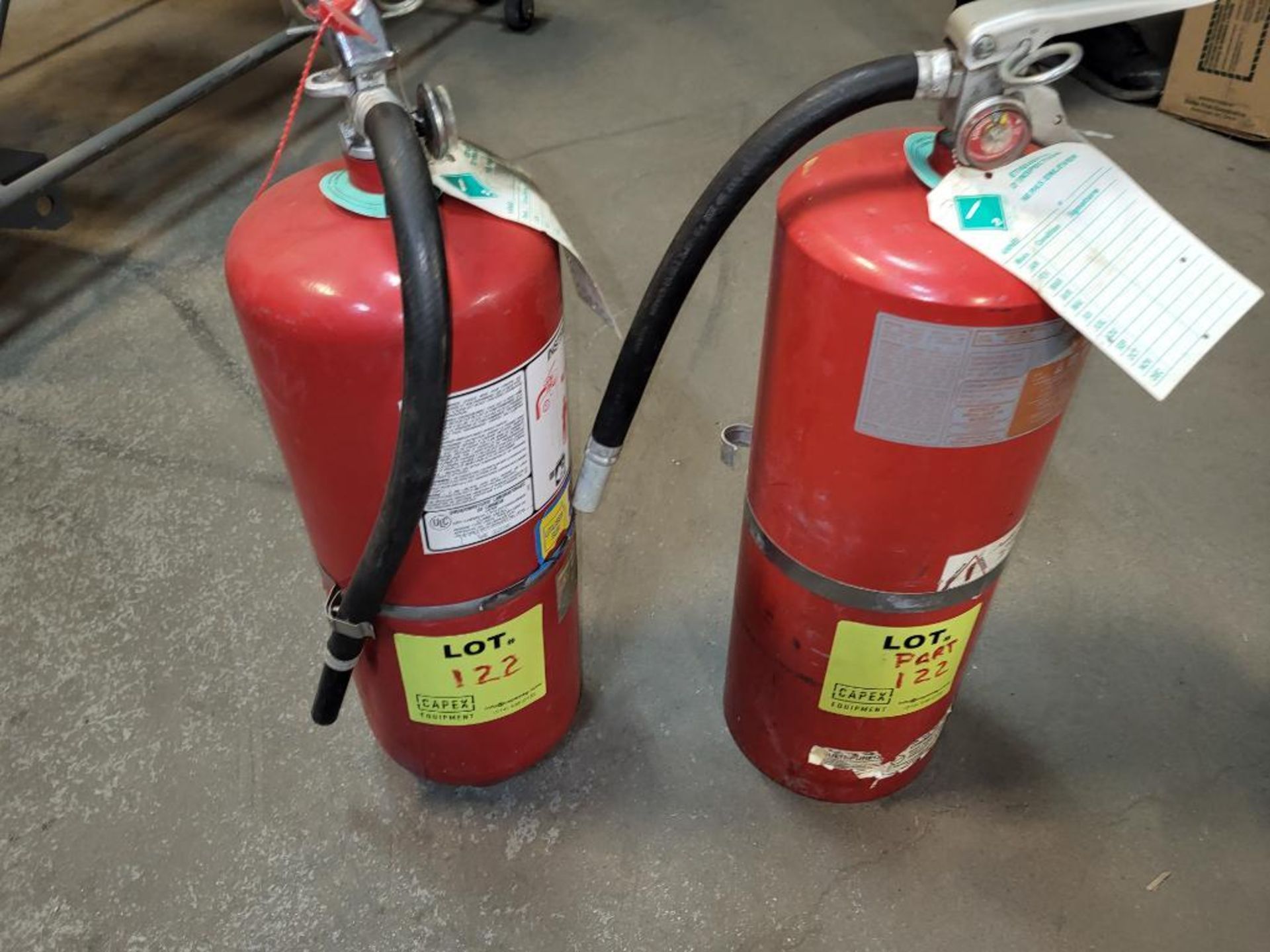 Lot Of 2 Fire Extinguisher