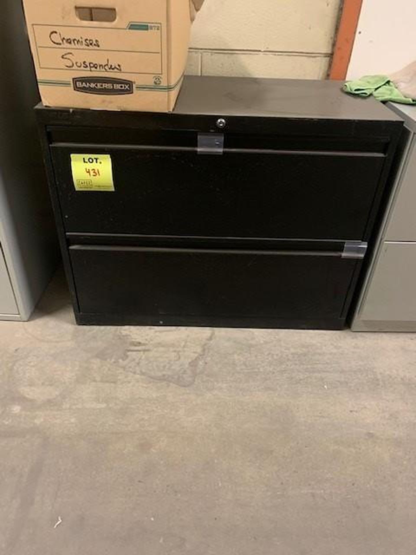 2 drawer horizontal filing cabinet