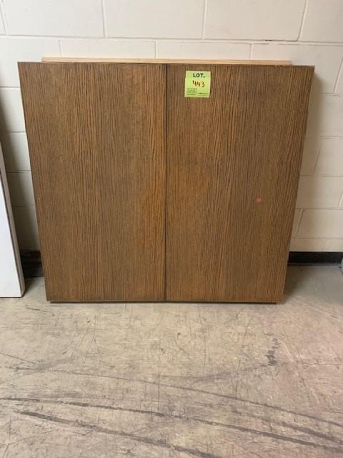 2 door office wall cabinet