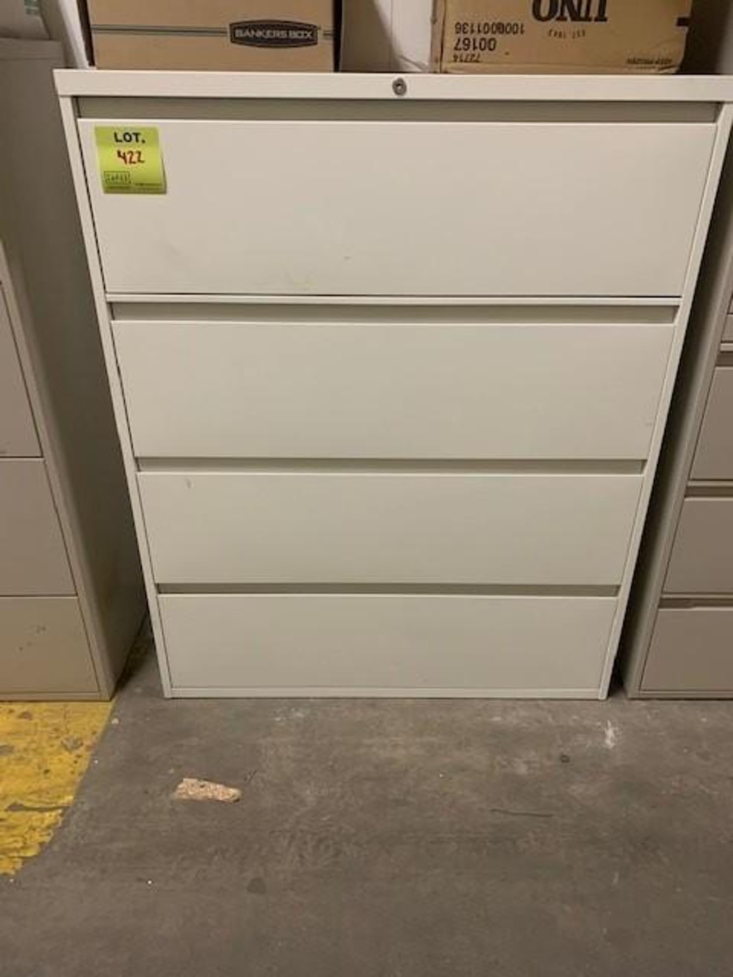 4 drawer horizontal filing cabinet