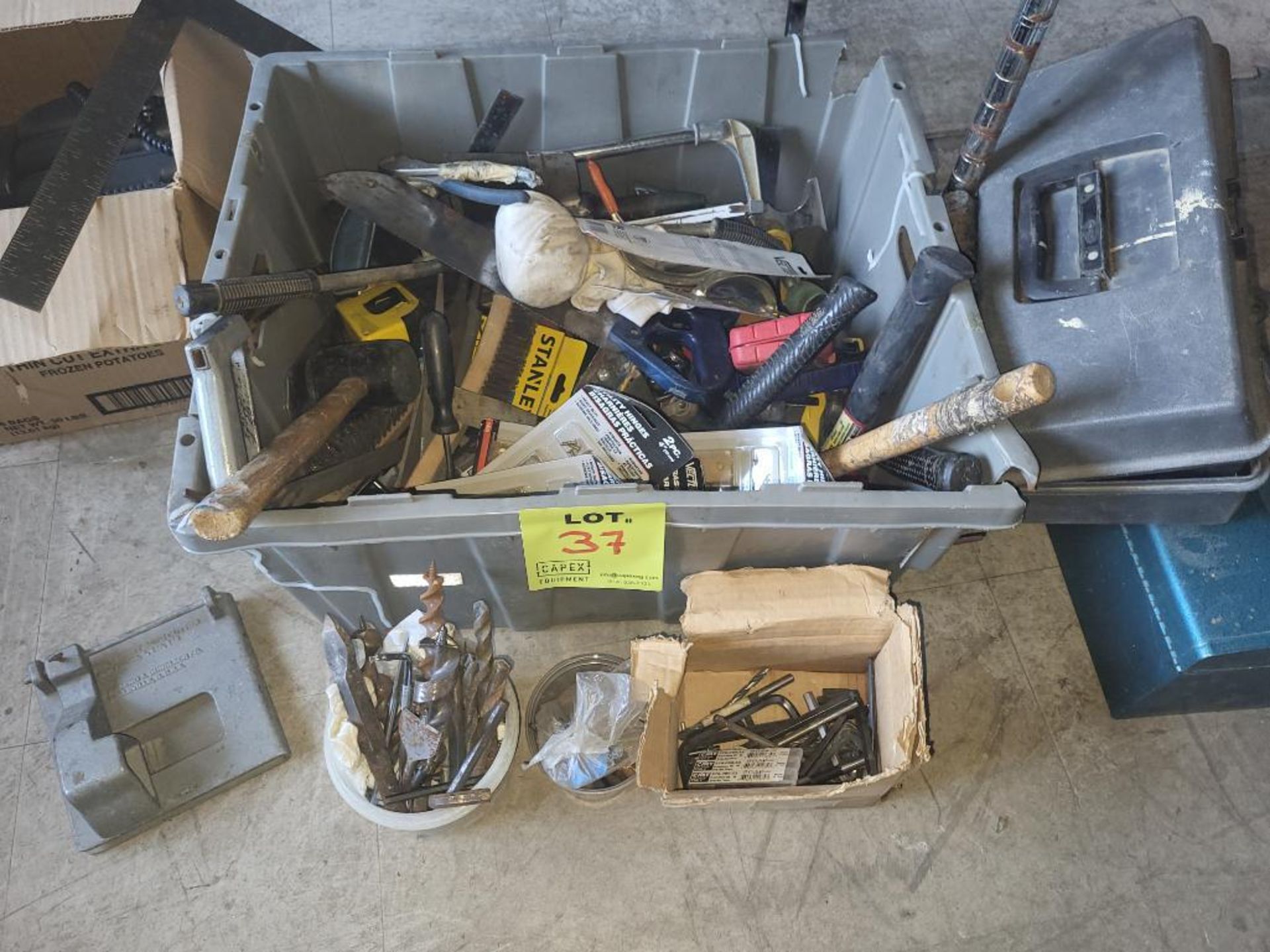 Large Lot Of Hand Tools In Bin - Image 6 of 6