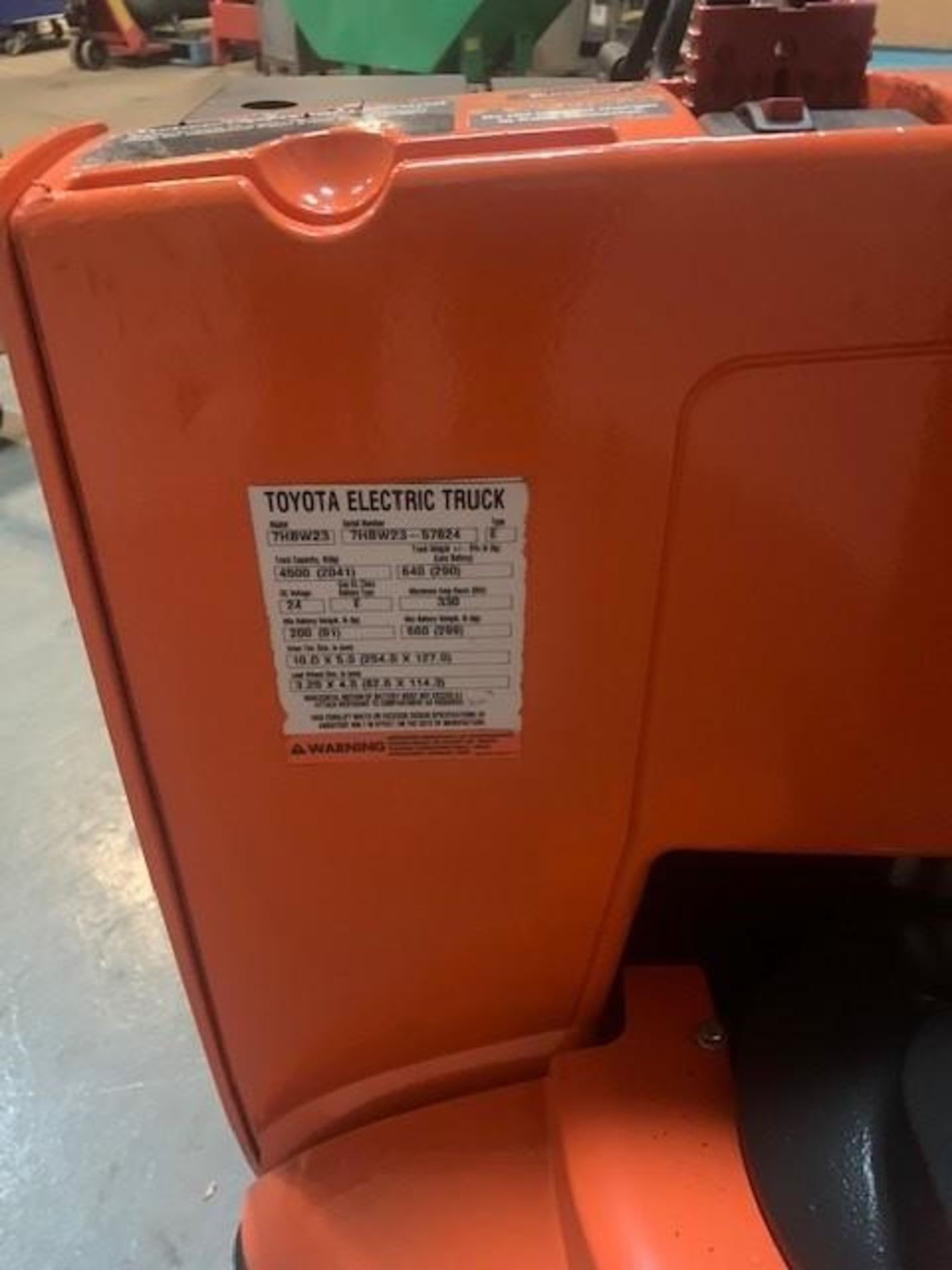 Toyota Electric Lift Truck - Image 3 of 5