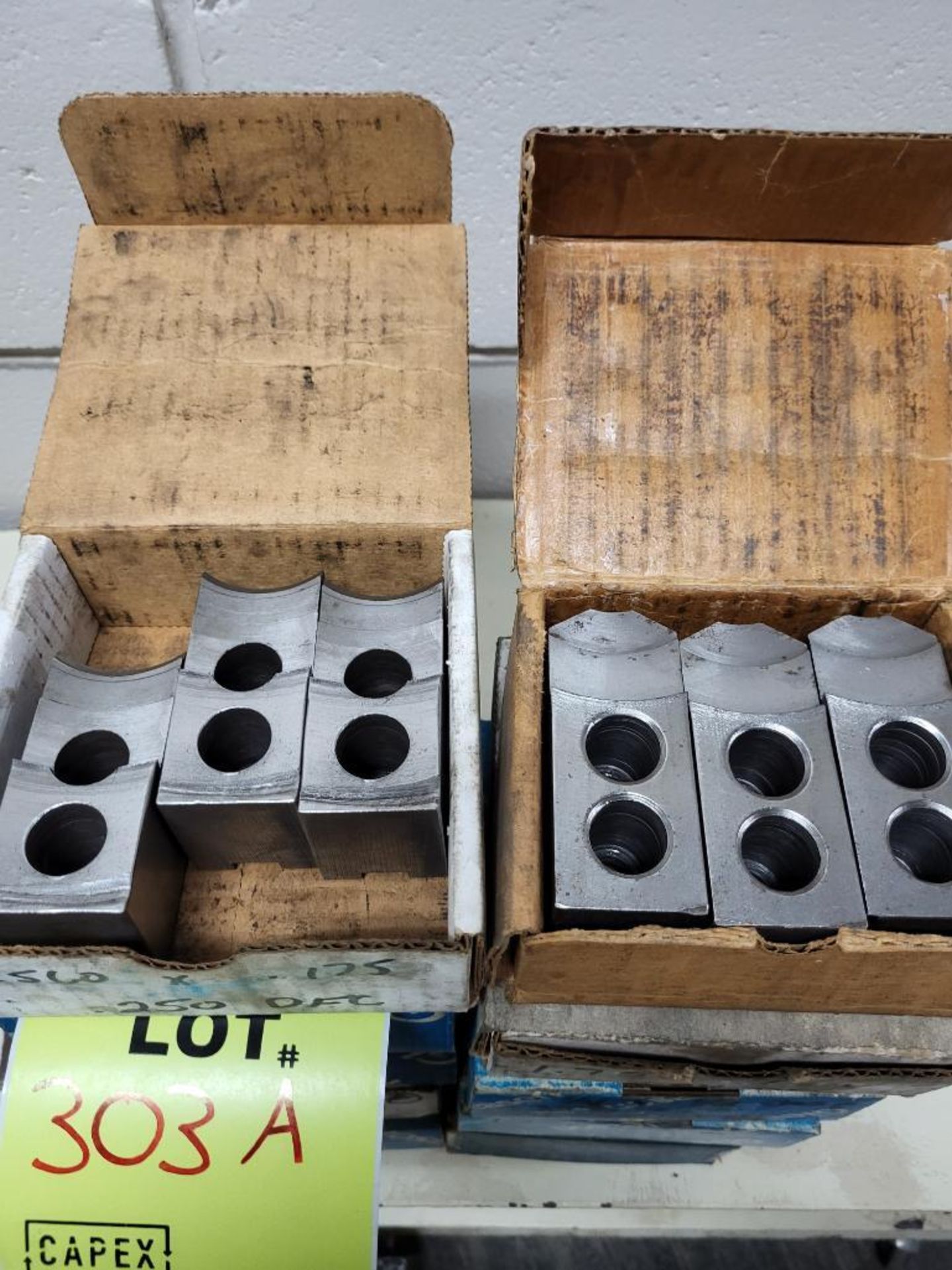 Lot Of 10 Jaw Set Different Identified Sizes On Box (See Photo)