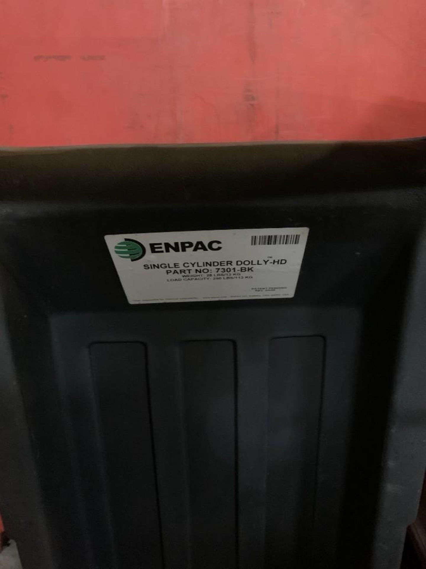 Enpac Single Cylinder Cart - Image 2 of 2