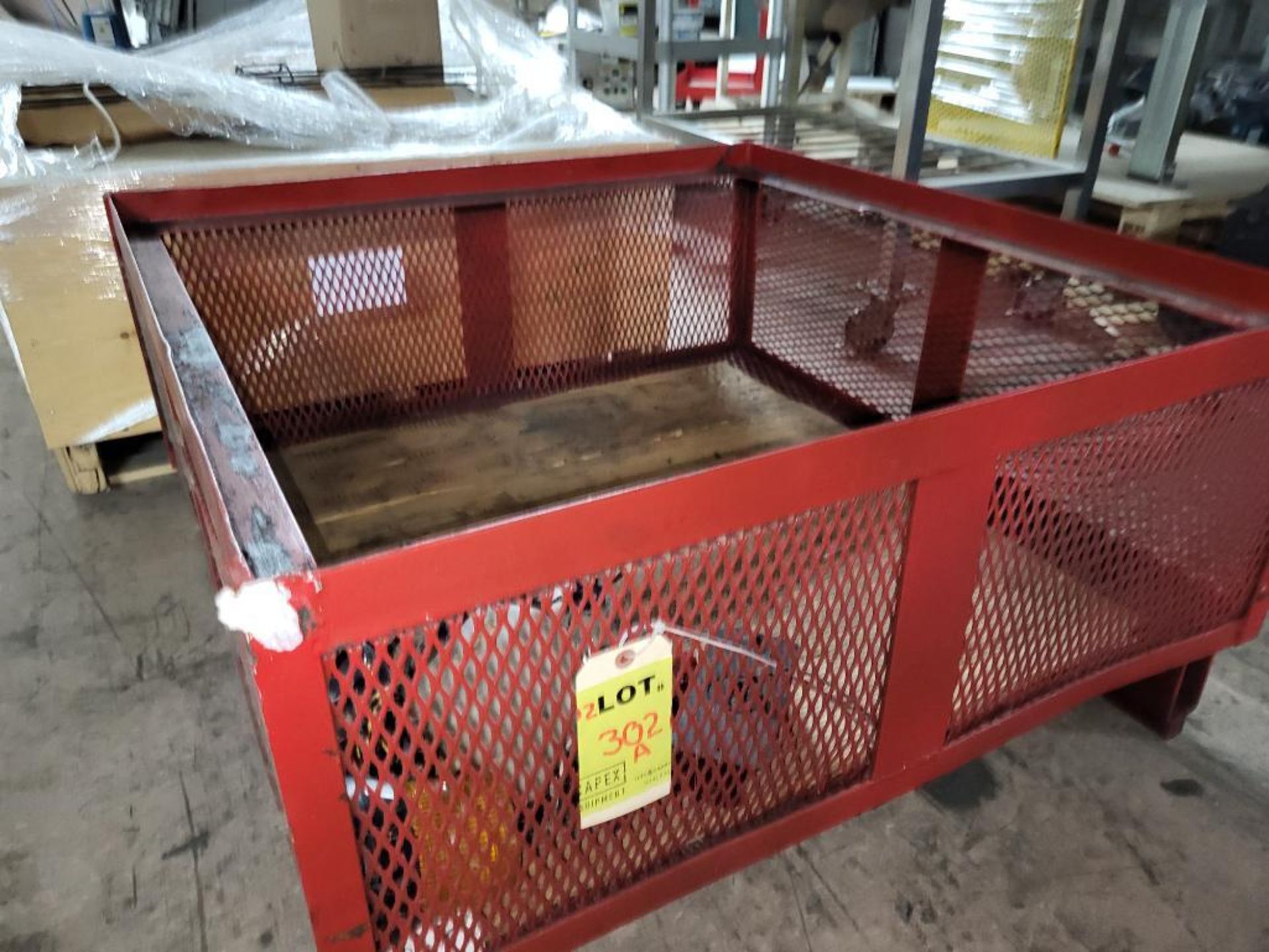 Stackable Steel Cage 36 Inch x 36 Inch x 14 Inch LATE REMOVAL
