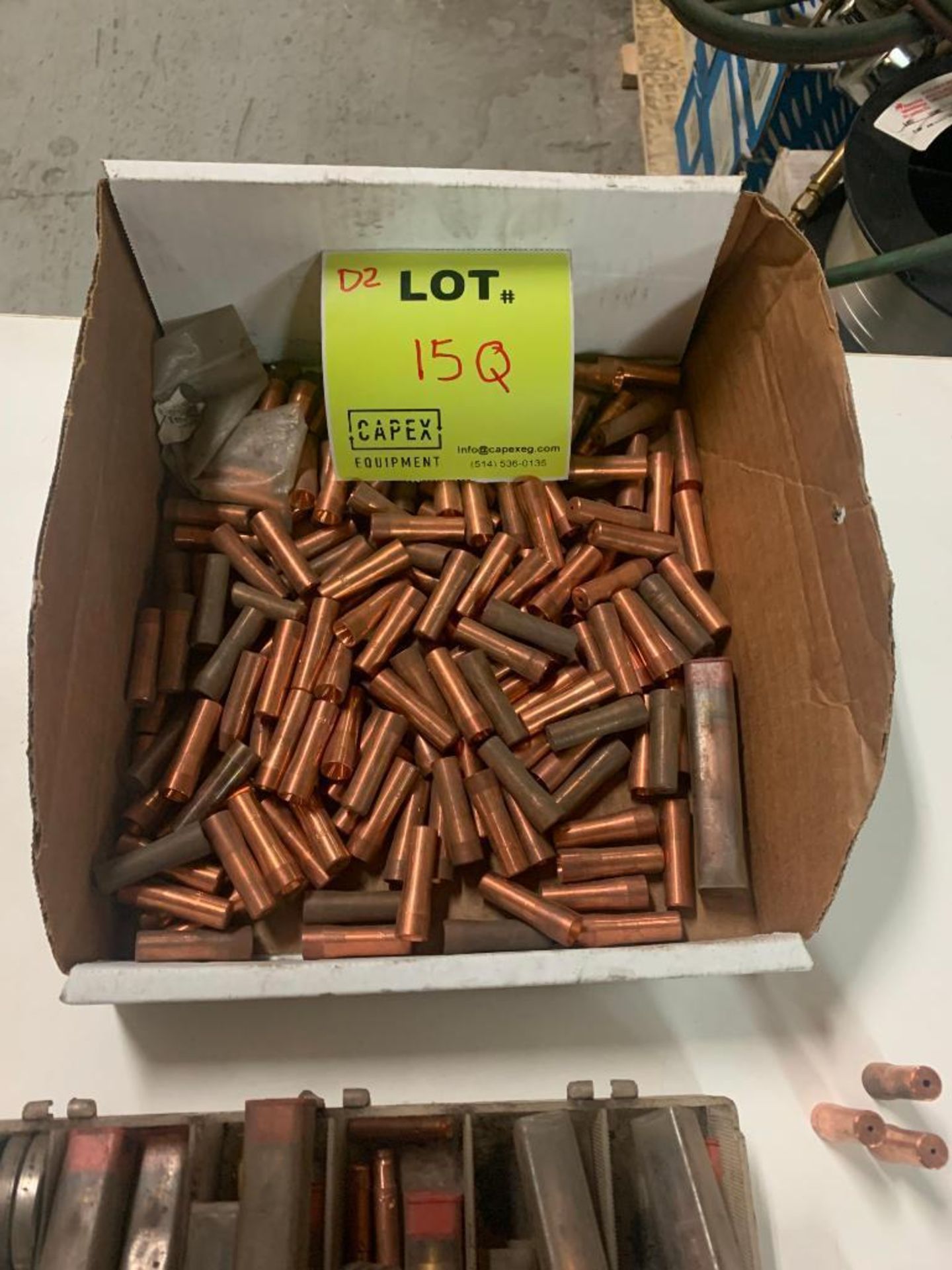 Lot Of 100+ Copper Torch Tips Different Sizes
