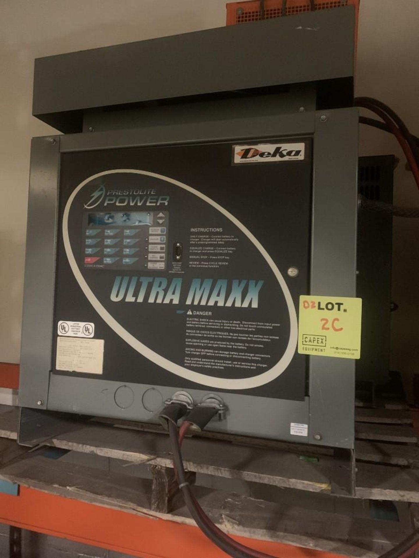 Ultra Maxx Deka 24-36-48 Volts Battery Charger