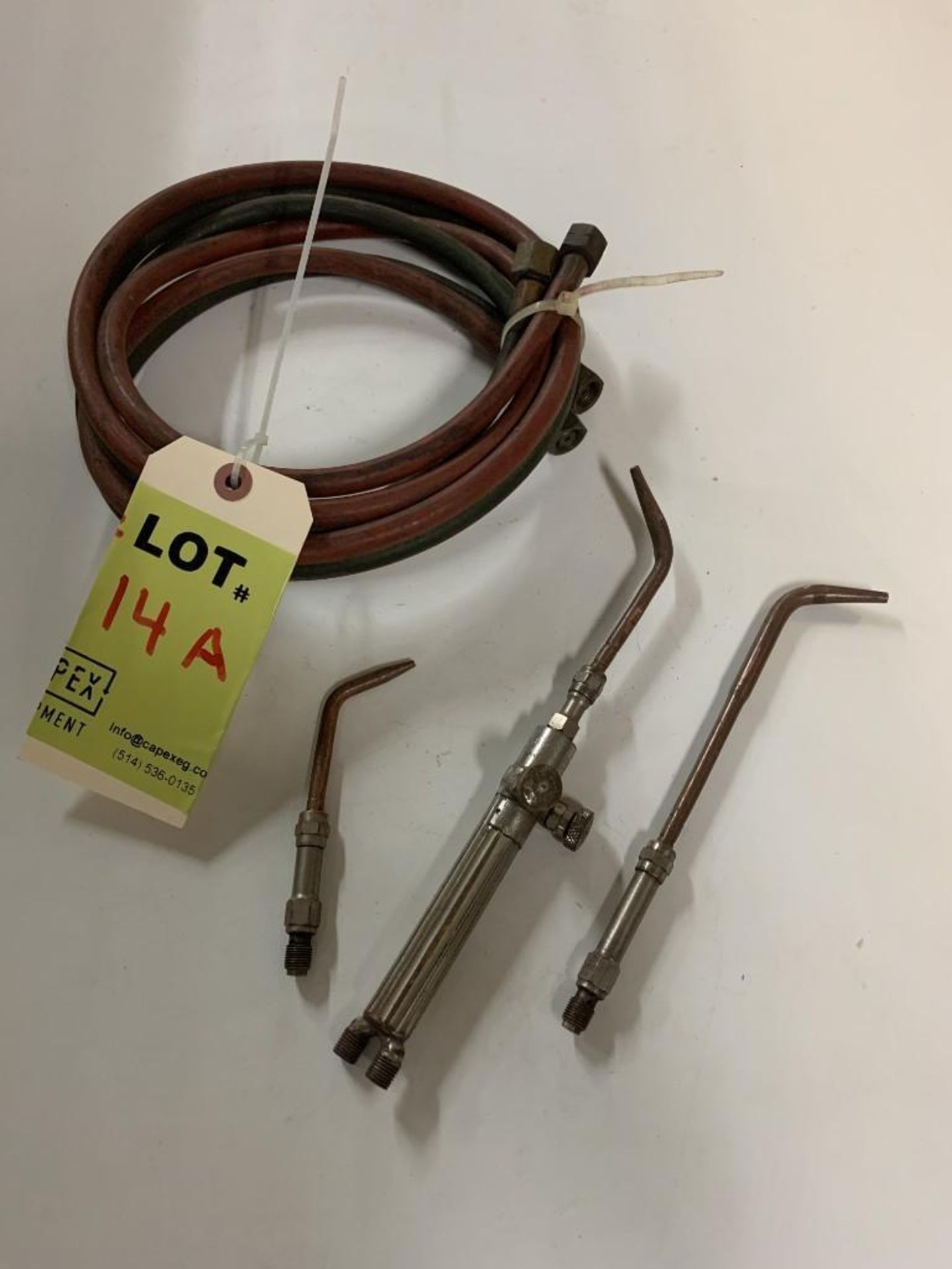 Set Of 3 Mini Torch And 1 Hose