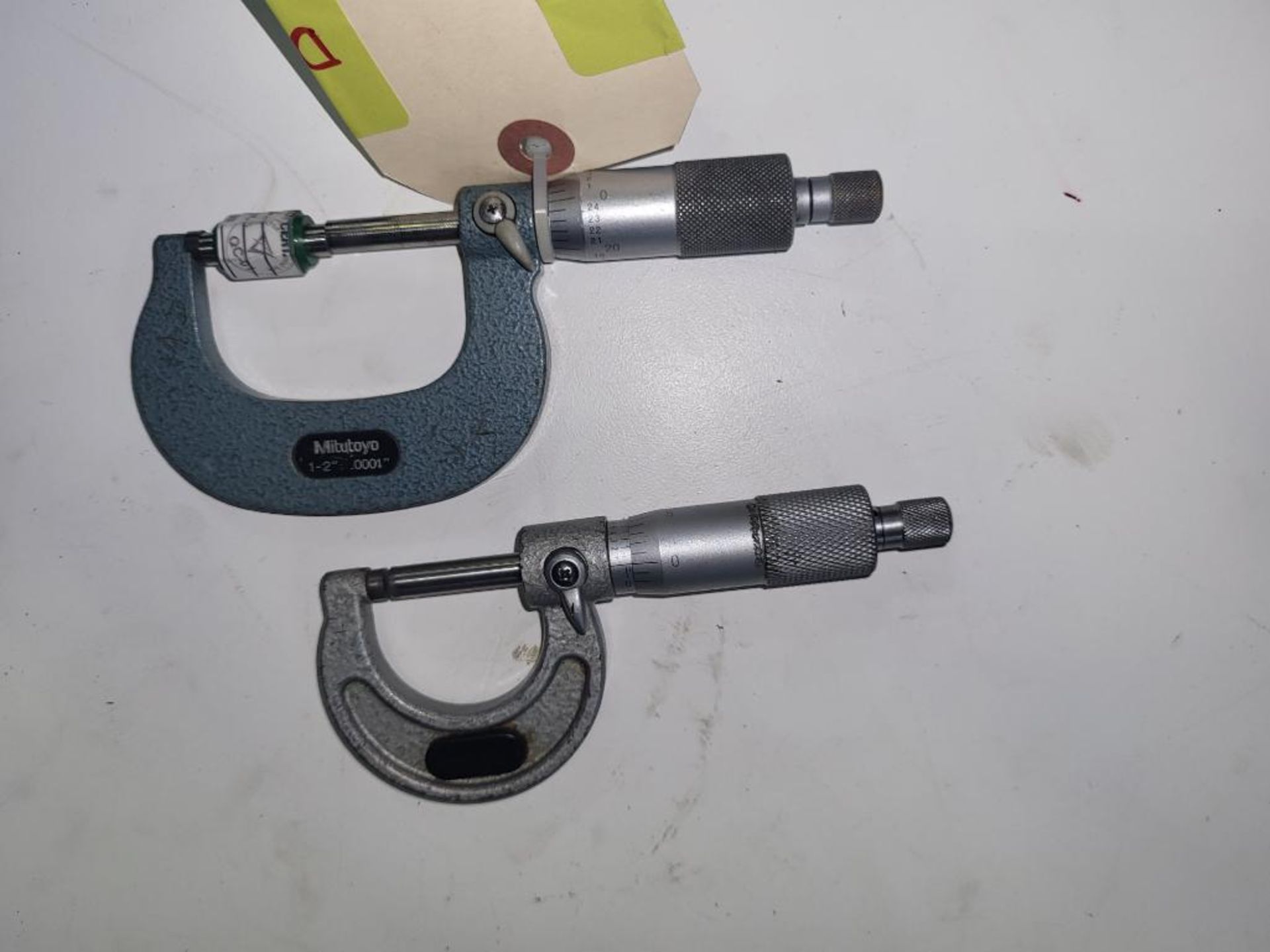 Lot Of 2 Mitutoyo 2 Inch Micrometer