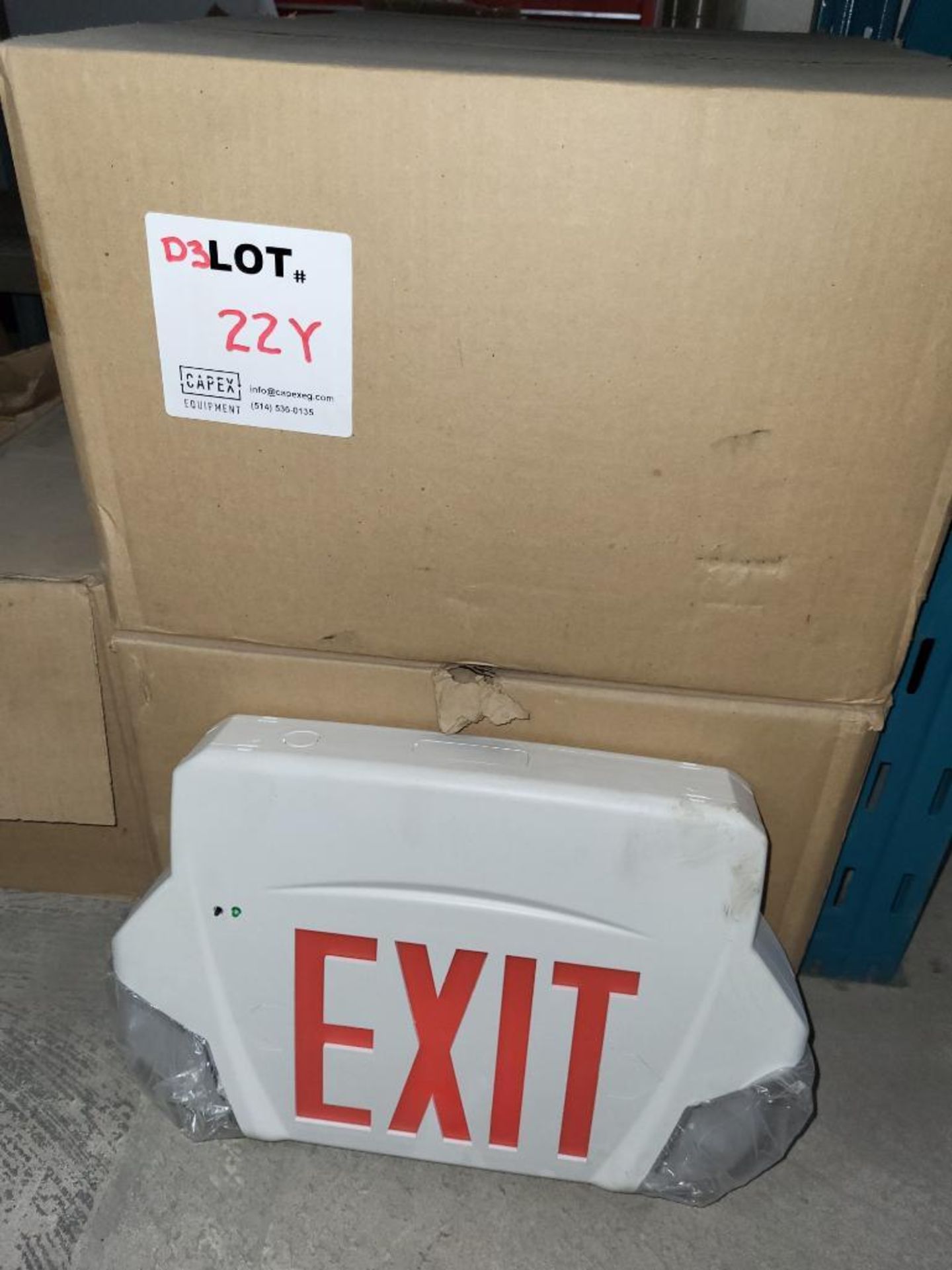 Lot Of 26 Exit Lights