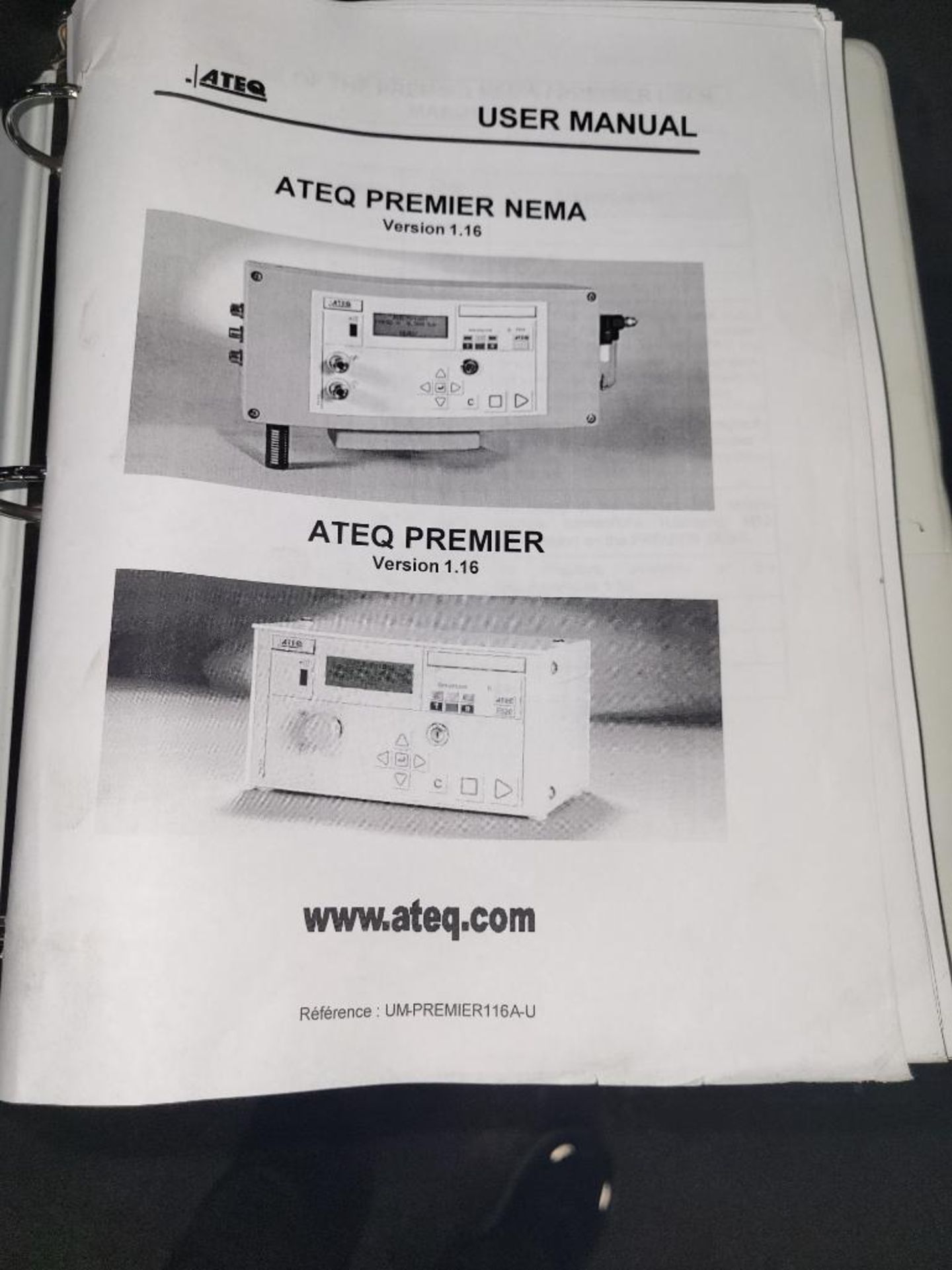 Premier Nema ATEQ F520 Compact Air Leak Detector On Cart 137-3007 - Image 5 of 5