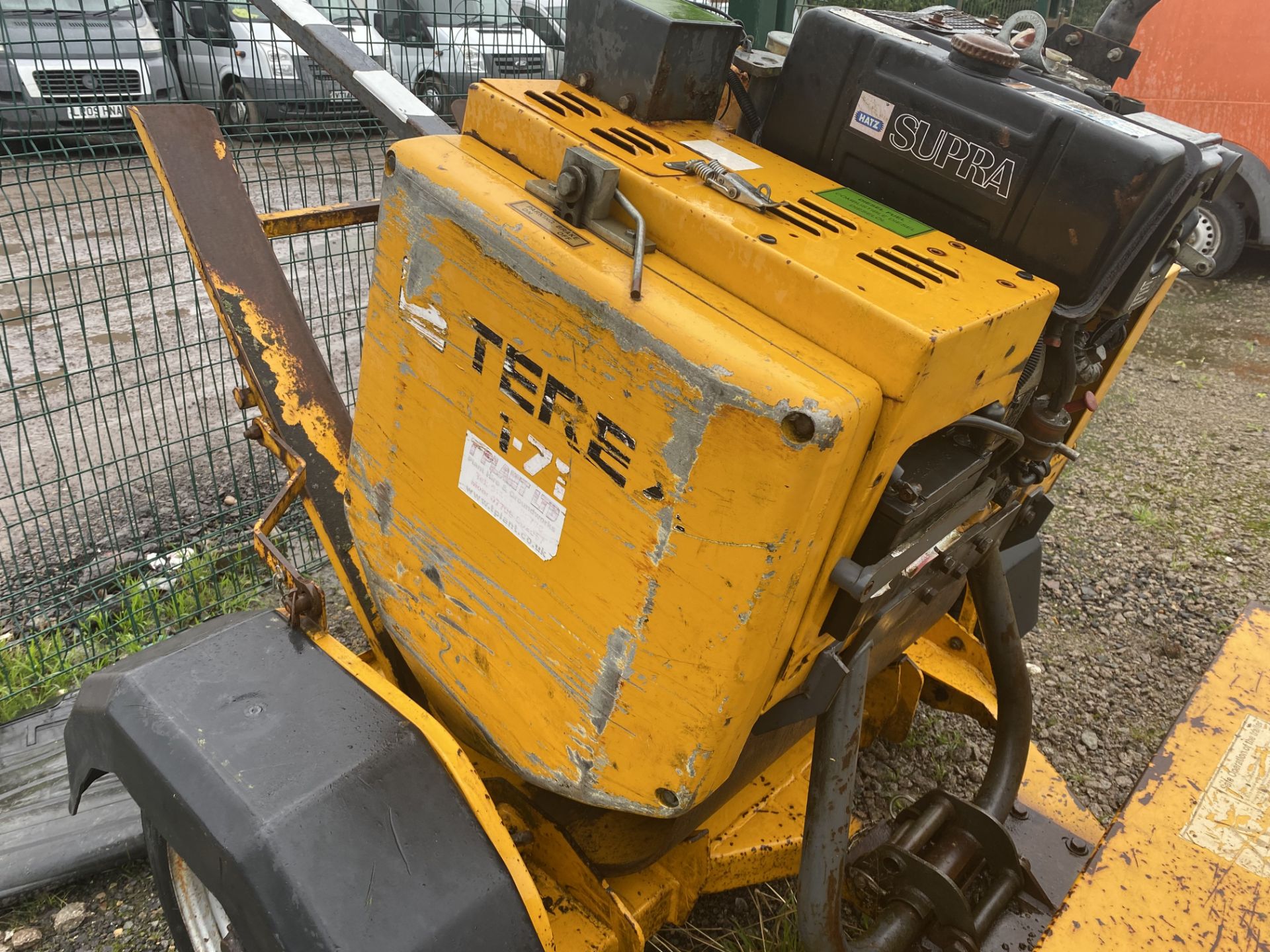 (ON SALE) BENFORD TEREX 71 PEDESTRIAN ROLLER WITH CARRIER (2007 REG) HATZ Diesel- KEY START -NO VAT! - Image 5 of 10