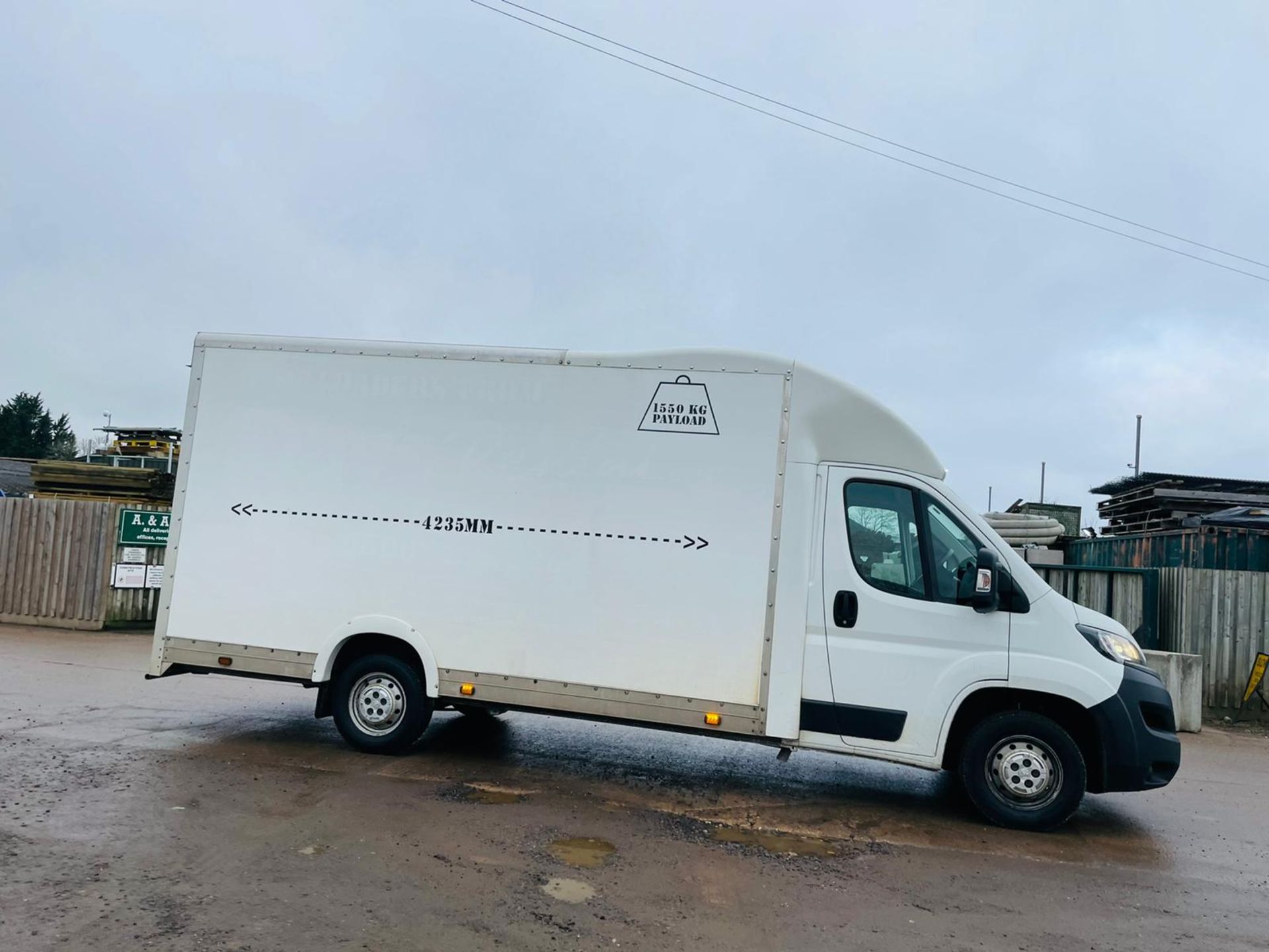 ON SALE PEUGEOT BOXER 2.0HDI (130) LONG WHEEL BASE LOW LOADER "LUTON' 18 REG - 1 OWNER - LOOK!!! - Image 5 of 34