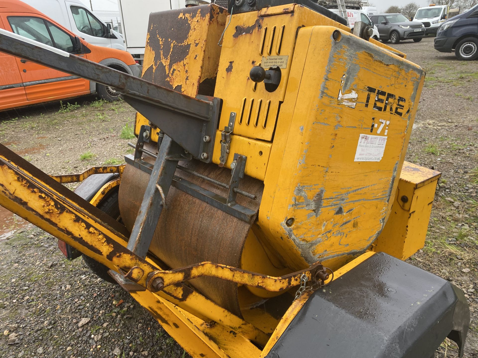 (ON SALE) BENFORD TEREX 71 PEDESTRIAN ROLLER WITH CARRIER (2007 REG) HATZ Diesel- KEY START -NO VAT! - Image 10 of 10