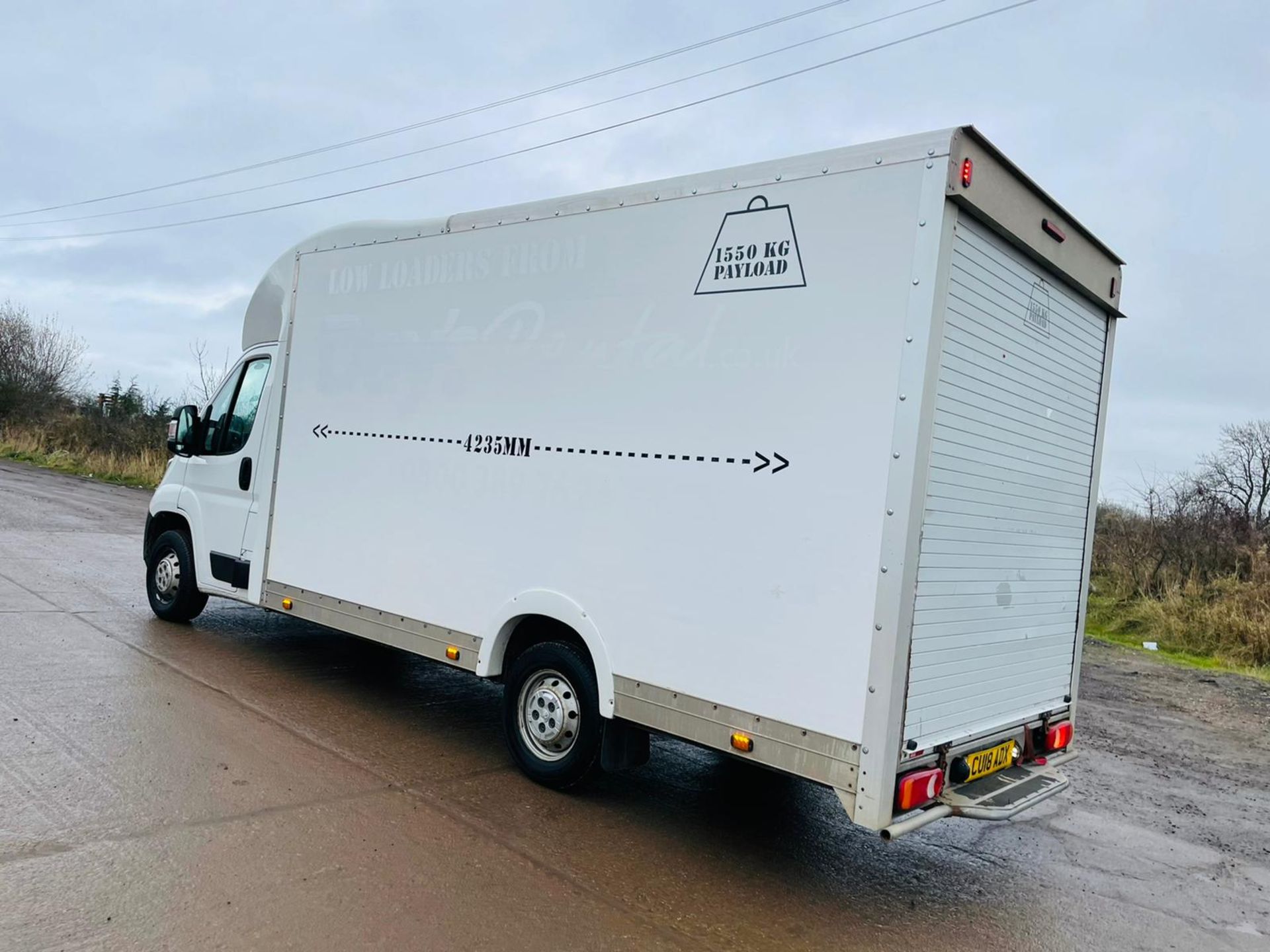 ON SALE PEUGEOT BOXER 2.0HDI (130) LONG WHEEL BASE LOW LOADER "LUTON' 18 REG - 1 OWNER - LOOK!!! - Image 13 of 34