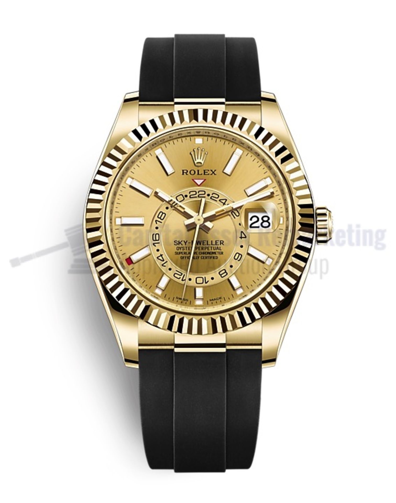 ROLEX SKY-DWELLER 42MM *18CT GOLD* (2021 - BRAND NEW / UNWORN) *OYSTER-FLEX* (BEAT THE 5 YEAR WAIT)