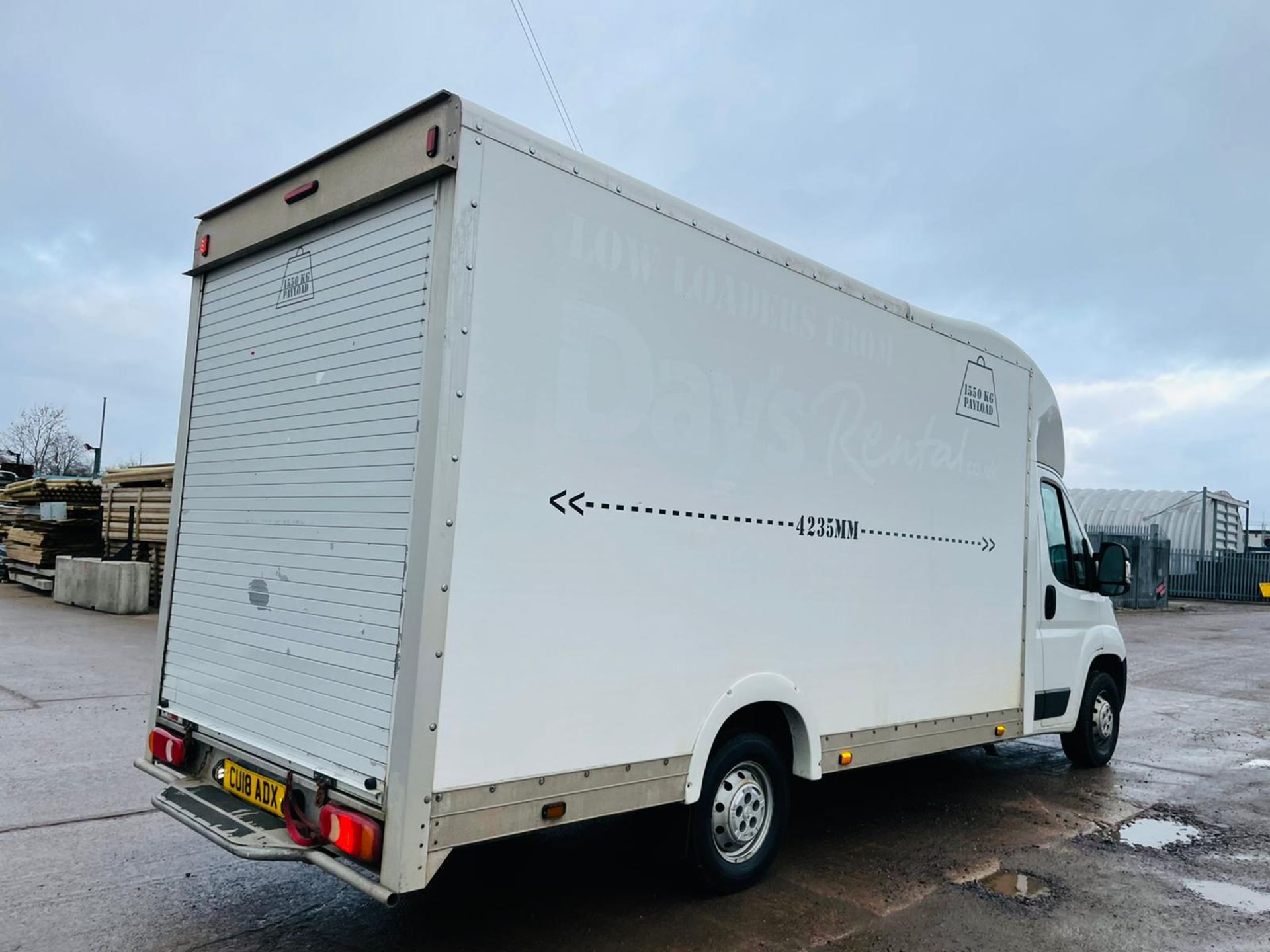 ON SALE PEUGEOT BOXER 2.0HDI (130) LONG WHEEL BASE LOW LOADER "LUTON' 18 REG - 1 OWNER - LOOK!!! - Image 12 of 34