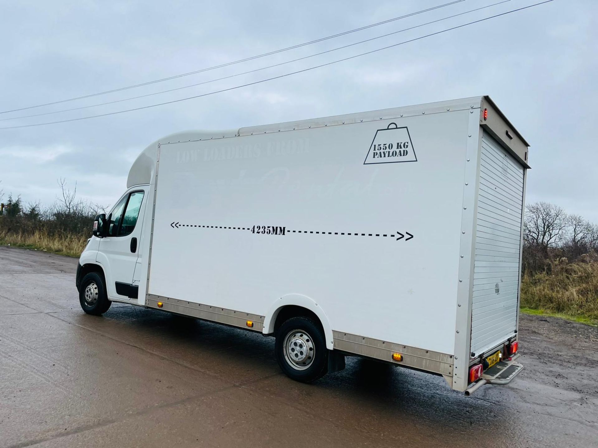 ON SALE PEUGEOT BOXER 2.0HDI (130) LONG WHEEL BASE LOW LOADER "LUTON' 18 REG - 1 OWNER - LOOK!!! - Image 9 of 34