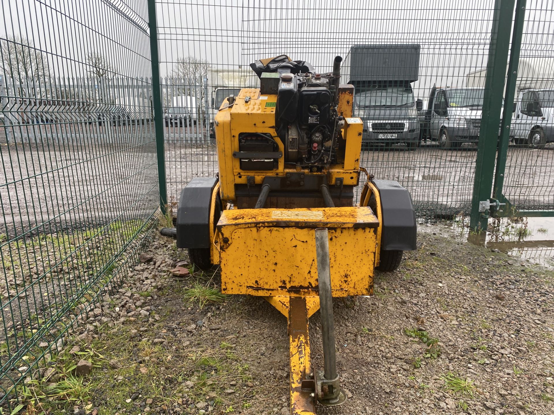 (ON SALE) BENFORD TEREX 71 PEDESTRIAN ROLLER WITH CARRIER (2007 REG) HATZ Diesel- KEY START -NO VAT! - Image 3 of 10