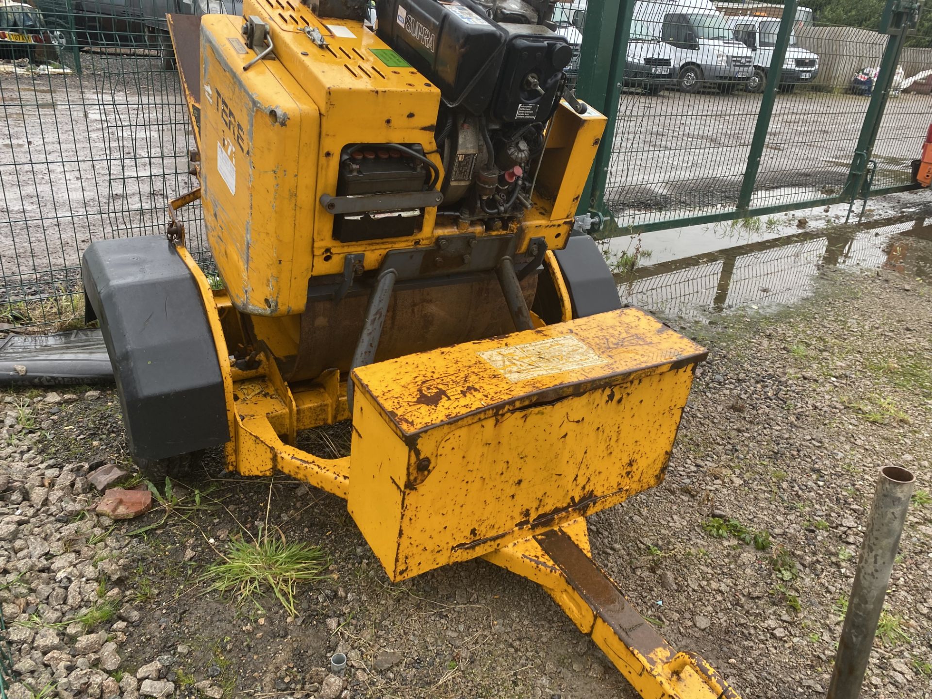 (ON SALE) BENFORD TEREX 71 PEDESTRIAN ROLLER WITH CARRIER (2007 REG) HATZ Diesel- KEY START -NO VAT! - Image 4 of 10