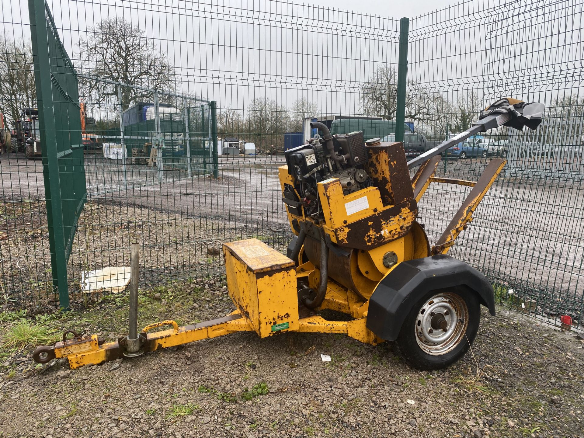 (ON SALE) BENFORD TEREX 71 PEDESTRIAN ROLLER WITH CARRIER (2007 REG) HATZ Diesel- KEY START -NO VAT!