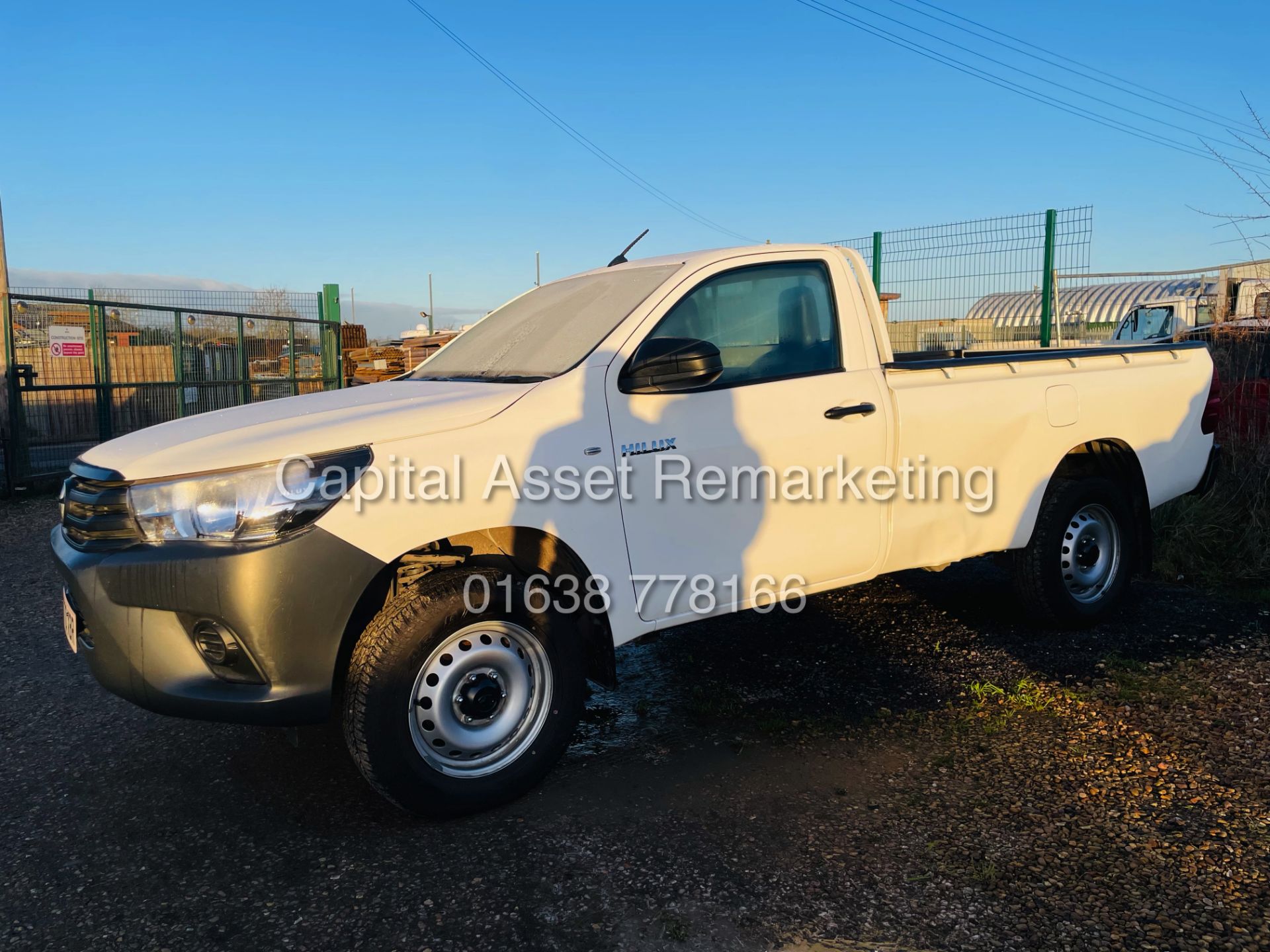 ON SALE TOYOTA HILUX 2.4 D-4D "ACTIVE" 150 4X4 - SINGLE CAB - AIR CON - NEW SHAPE - (70 REG) - LOOK! - Image 5 of 11