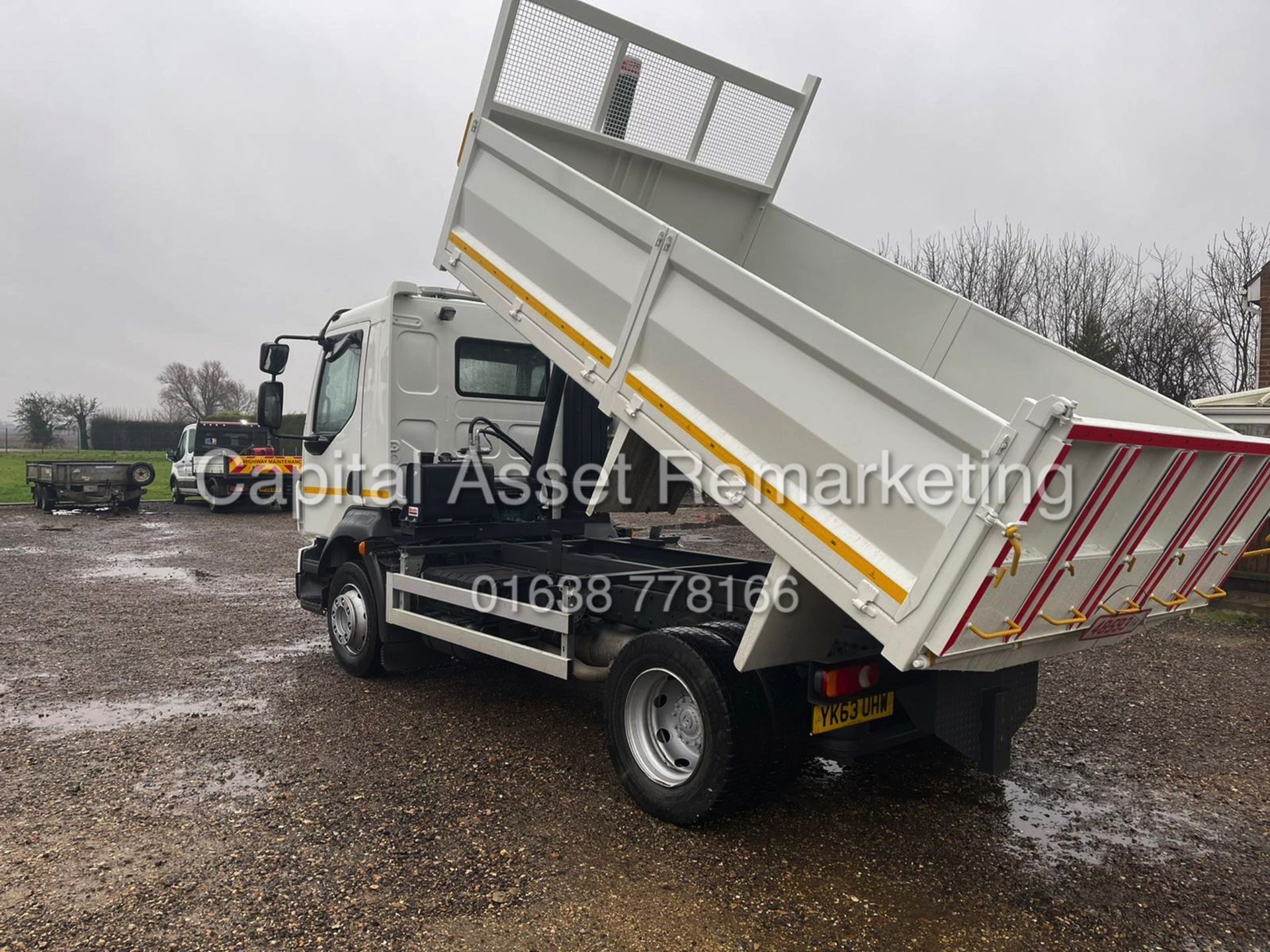 VOLVO FL6 "240BHP" TIPPER (63 REG) EURO 6 (BRAND NEW TIPPING BODY / RAM & PTO) NEW MOT / PLATE - Image 4 of 9