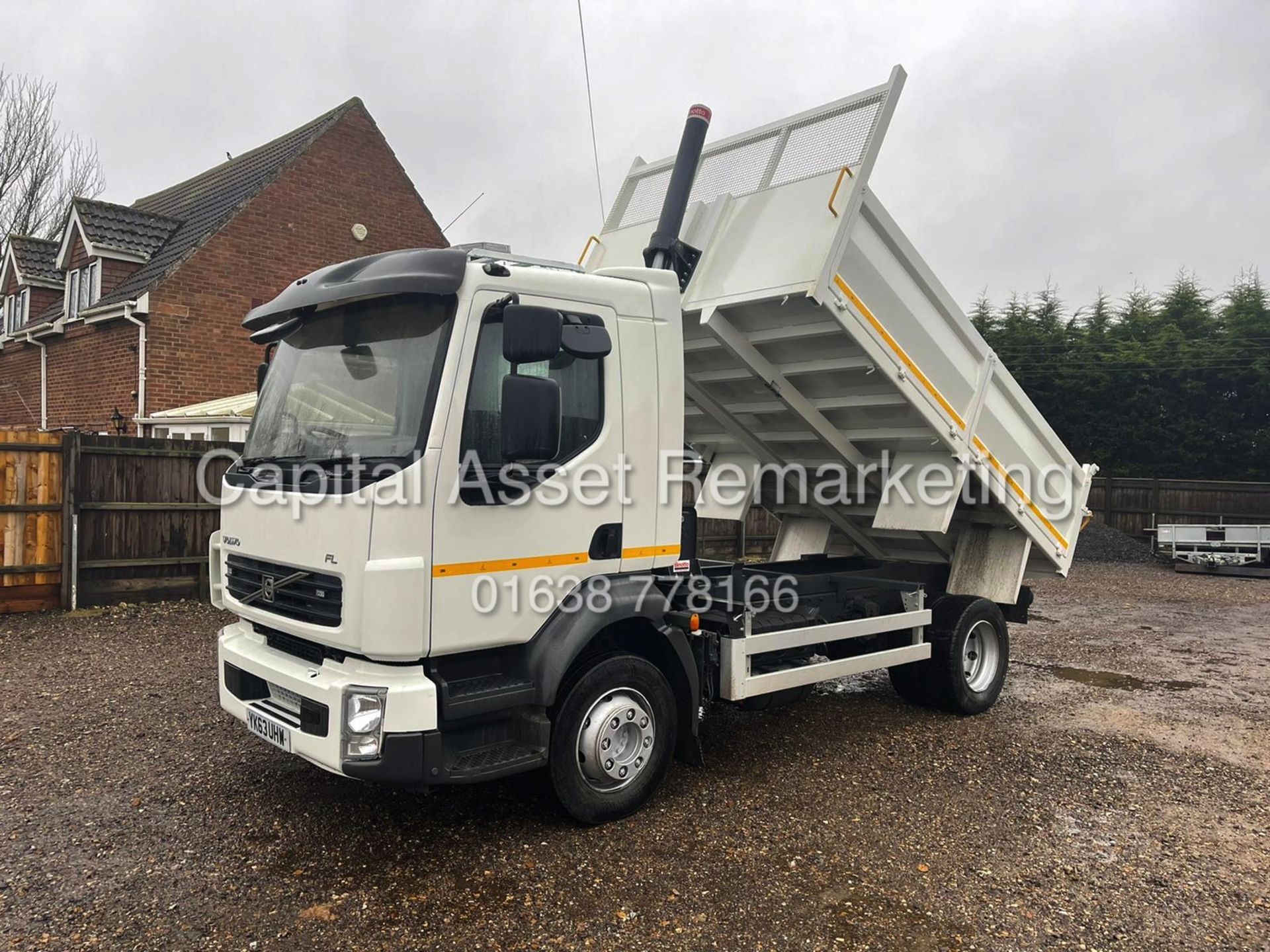 VOLVO FL6 "240BHP" TIPPER (63 REG) EURO 6 (BRAND NEW TIPPING BODY / RAM & PTO) NEW MOT / PLATE