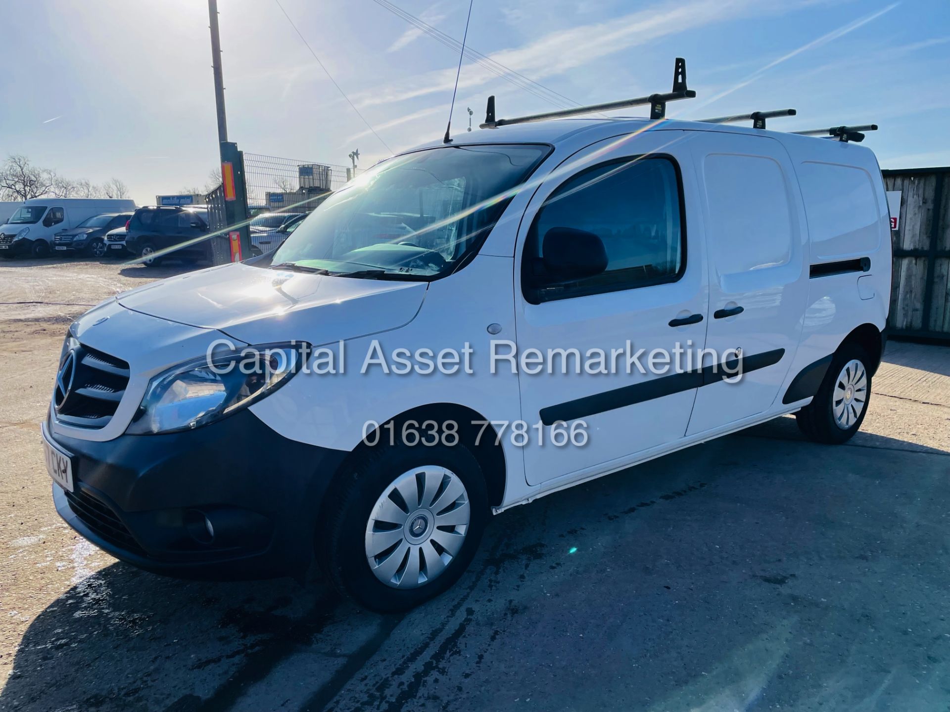 ON SALE MERCEDES CITAN 111CDI LWB (2018 MODEL) 1 OWNER FSH *AIR CON* ELEC PACK - HUGE SPEC -EURO 6 - Image 2 of 19