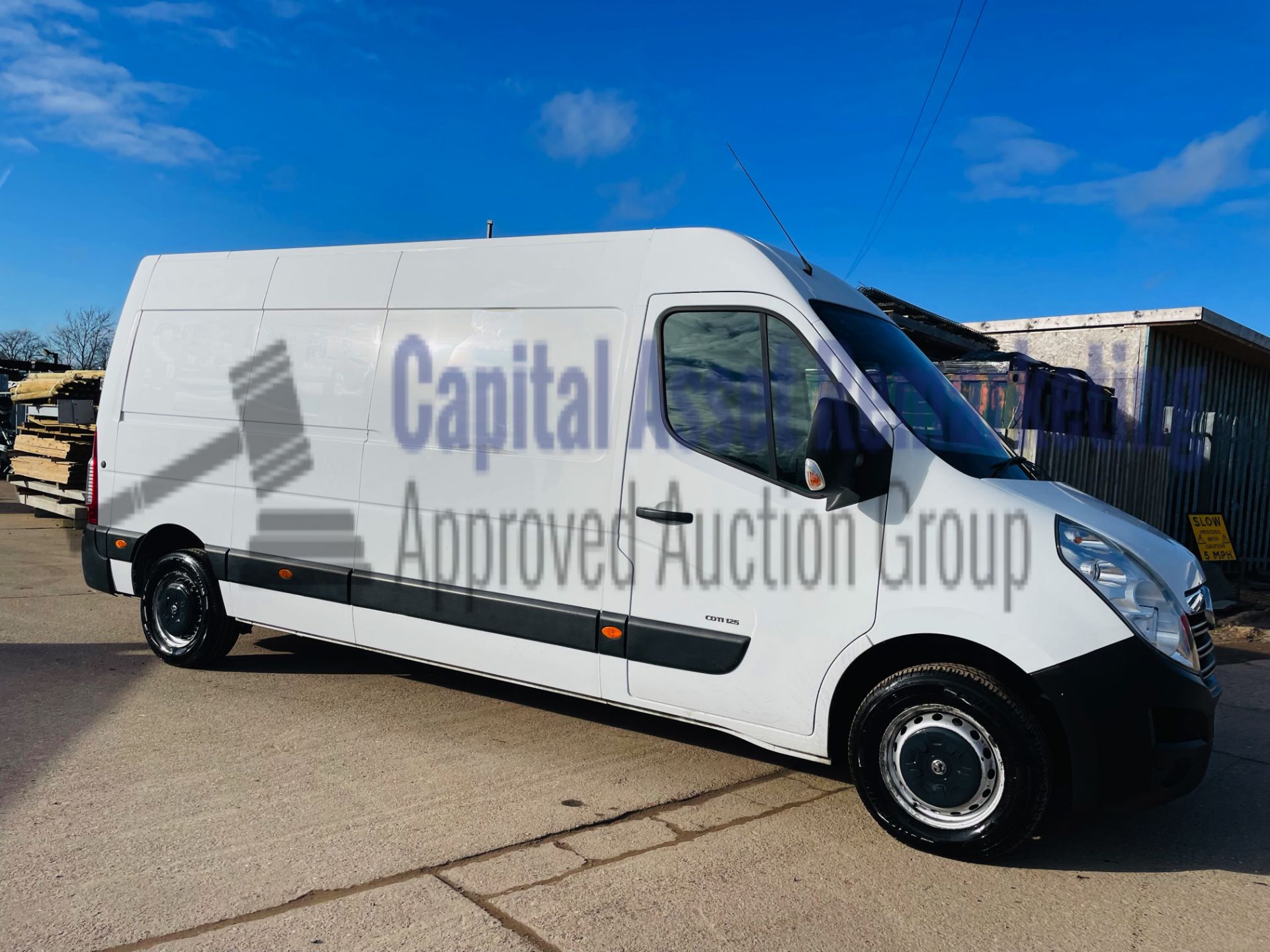 (On Sale) VAUXHALL MOVANO *LWB HI-ROOF* (63 REG) 2.3 CDTI - 6 SPEED *A/C* (1 OWNER) *NO VAT*