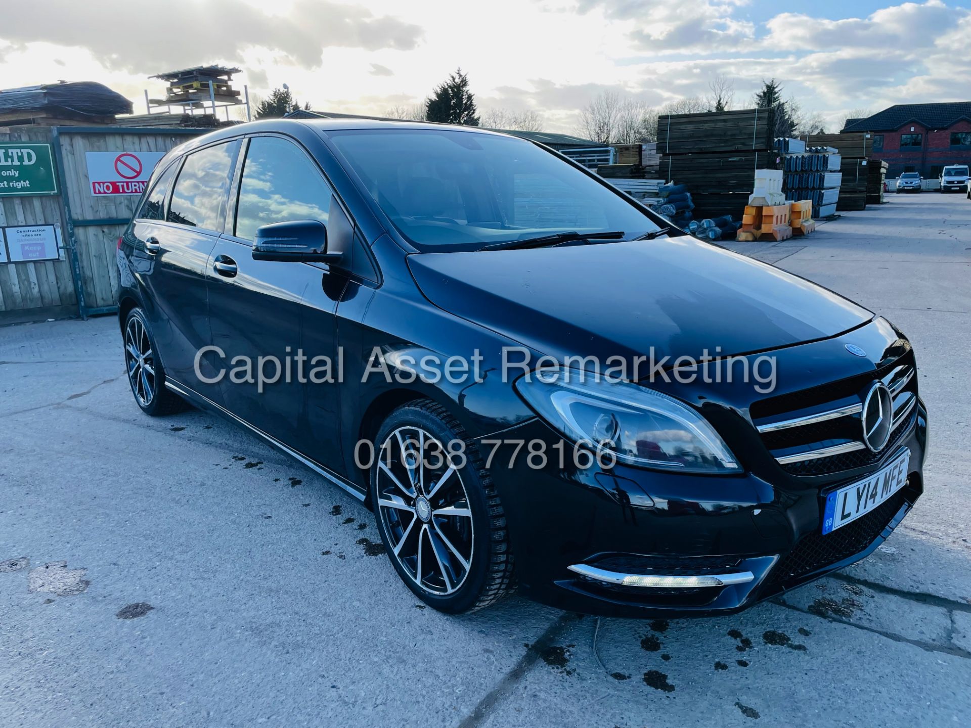 On Sale MERCEDES B180d "SPORT" AUTO (14 REG) ONLY 82K MILES - SAT NAV - LEATHER REAR CAMERA -NO VAT - Image 3 of 25