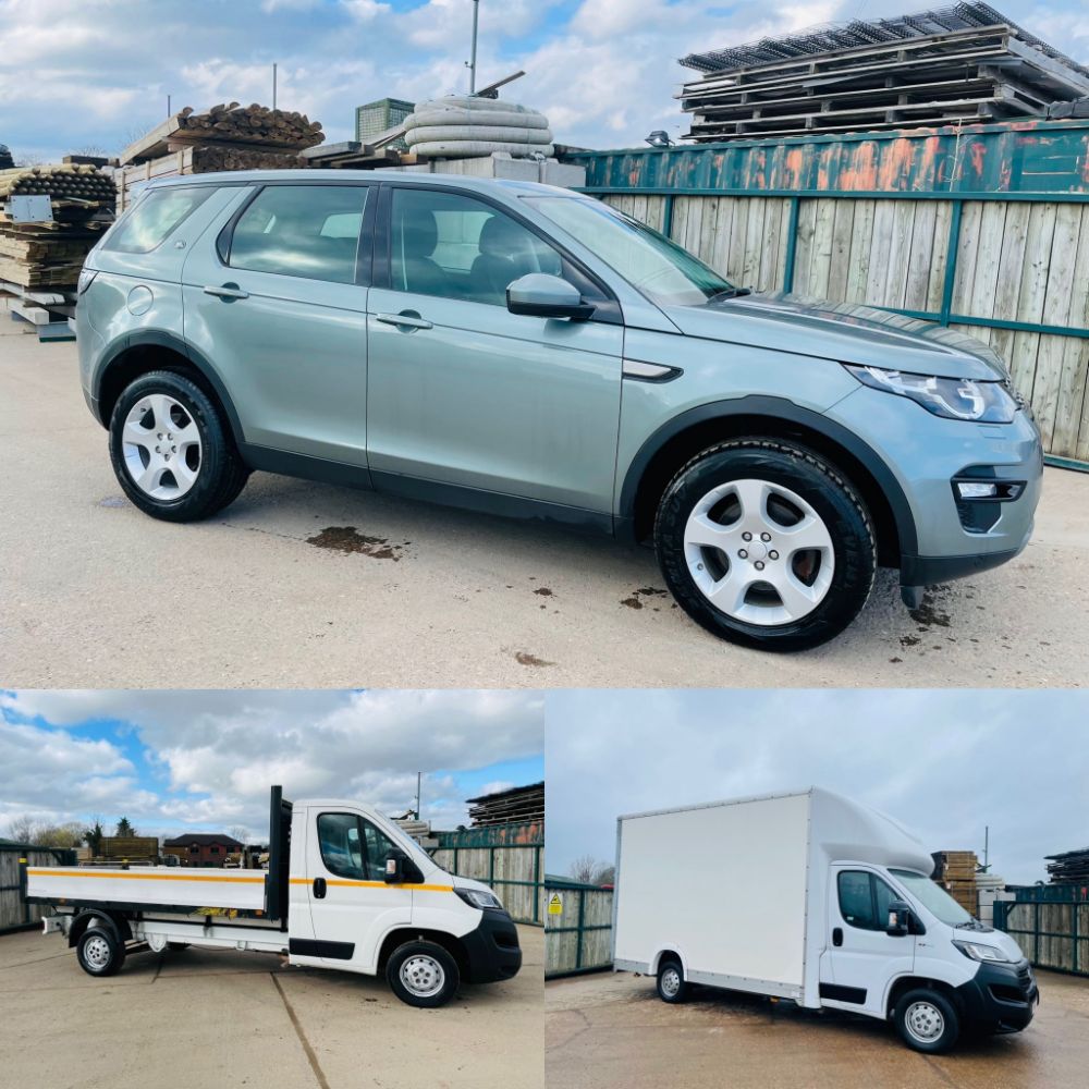 2020 Peugeot Boxer *Low Loader* - 2020 Peugeot Boxer *Dropside* - 2019 Land Rover Discovery Sport - 2019 Mercedes Sprinter *LWB* + Many More !!!