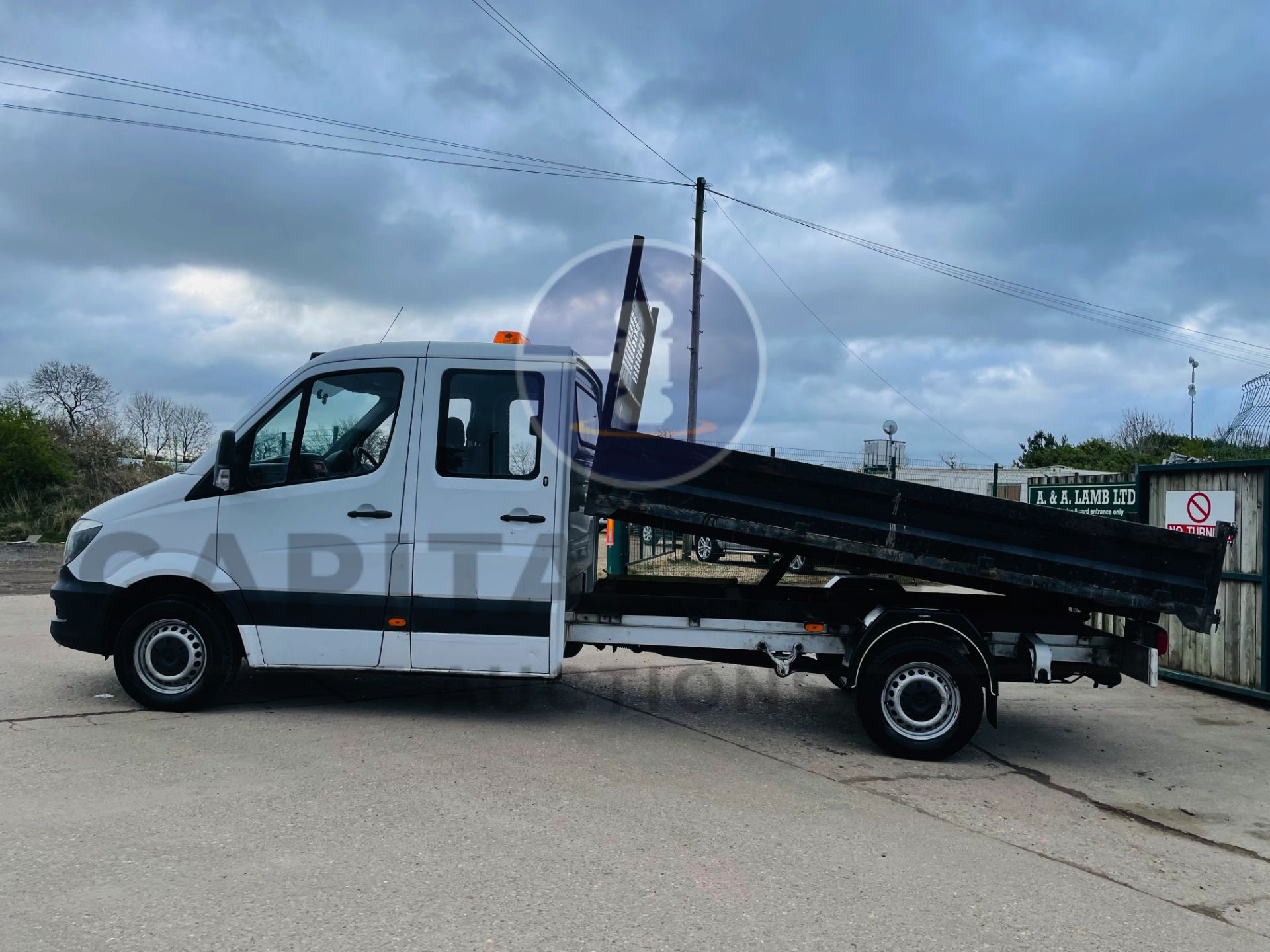 MERCEDES-BENZ SPRINTER 314 CDI *LWB - D/CAB TIPPER* (2019 - EURO 6) 140 BHP - 6 SPEED (1 OWNER) - Image 8 of 35