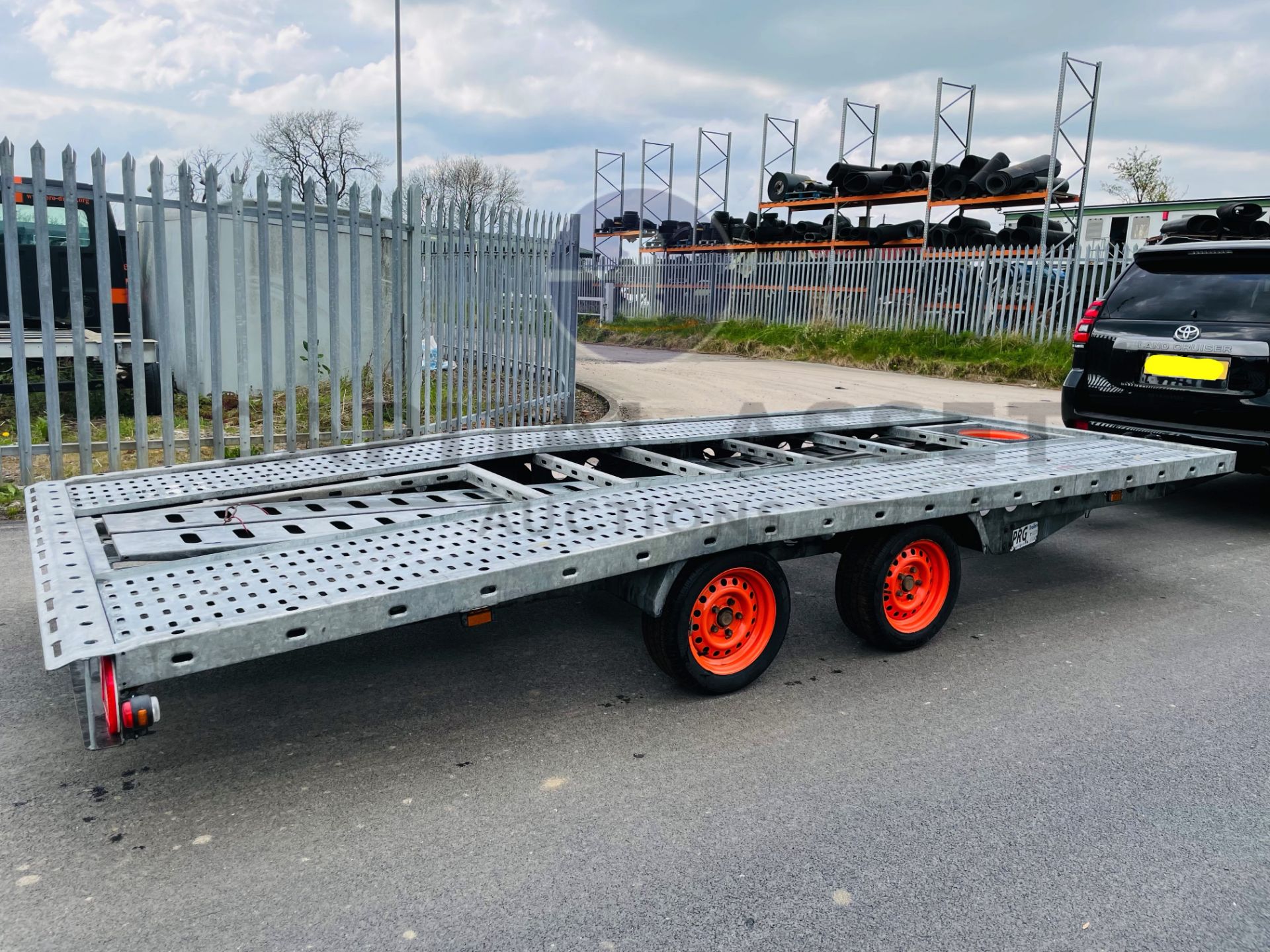 PRG RECOVERY / TRANSPORTER (2019) TWIN AXEL TRAILER - OVER RIDE RAMPS - REAR RAMPS - 16 FOOT - Image 3 of 9