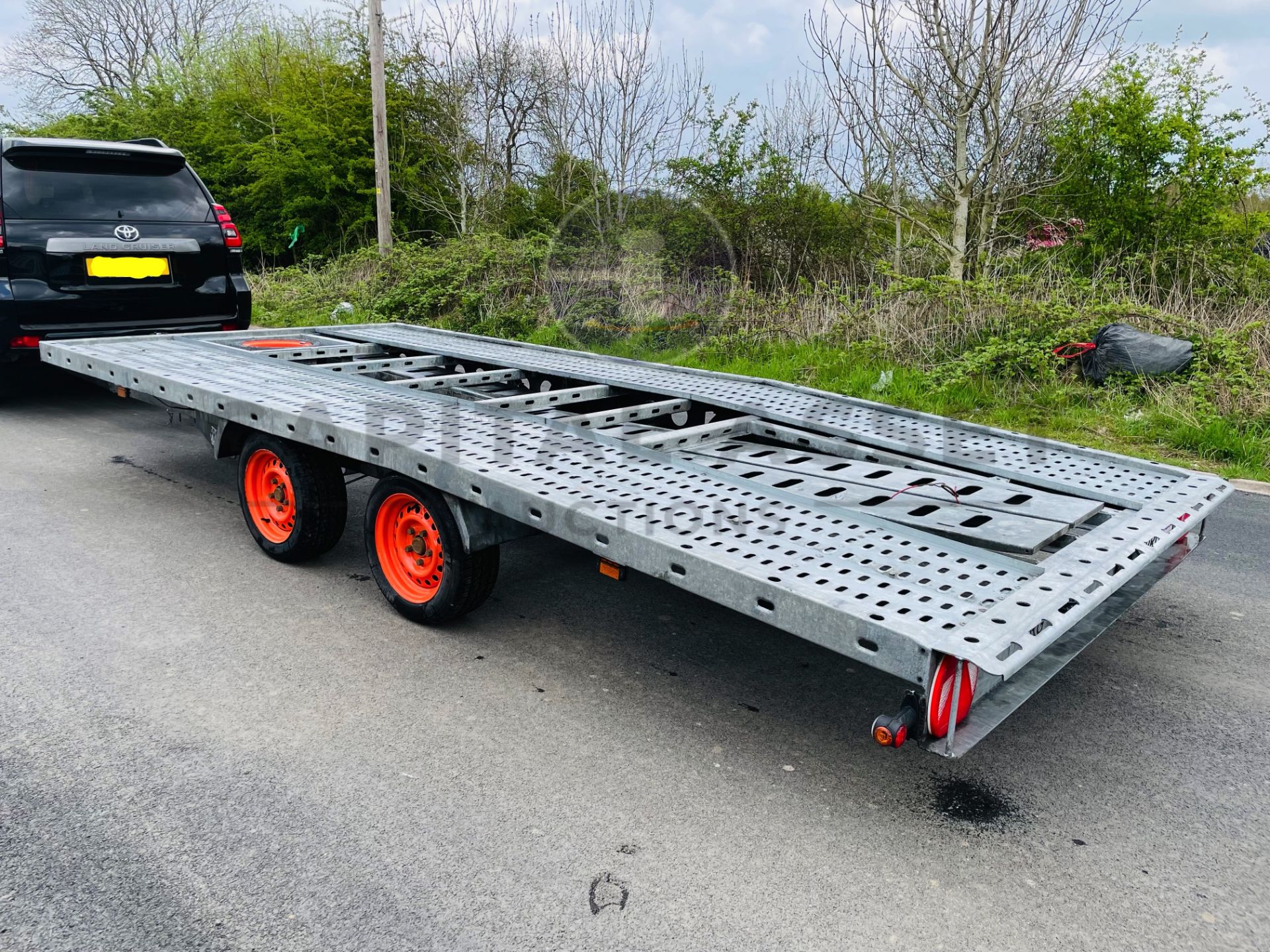 PRG RECOVERY / TRANSPORTER (2019) TWIN AXEL TRAILER - OVER RIDE RAMPS - REAR RAMPS - 16 FOOT - Image 5 of 9