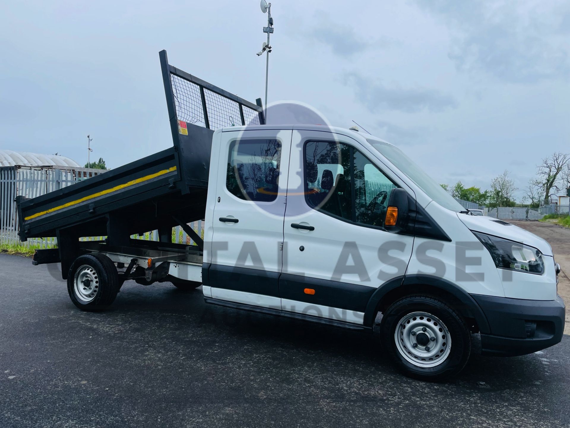 FORD TRANSIT 130 T350 *LWB - D/CAB TIPPER* (2017 - EURO 6) 2.0 TDCI 'ECOBLUE' (3500 KG) *U-LEZ*