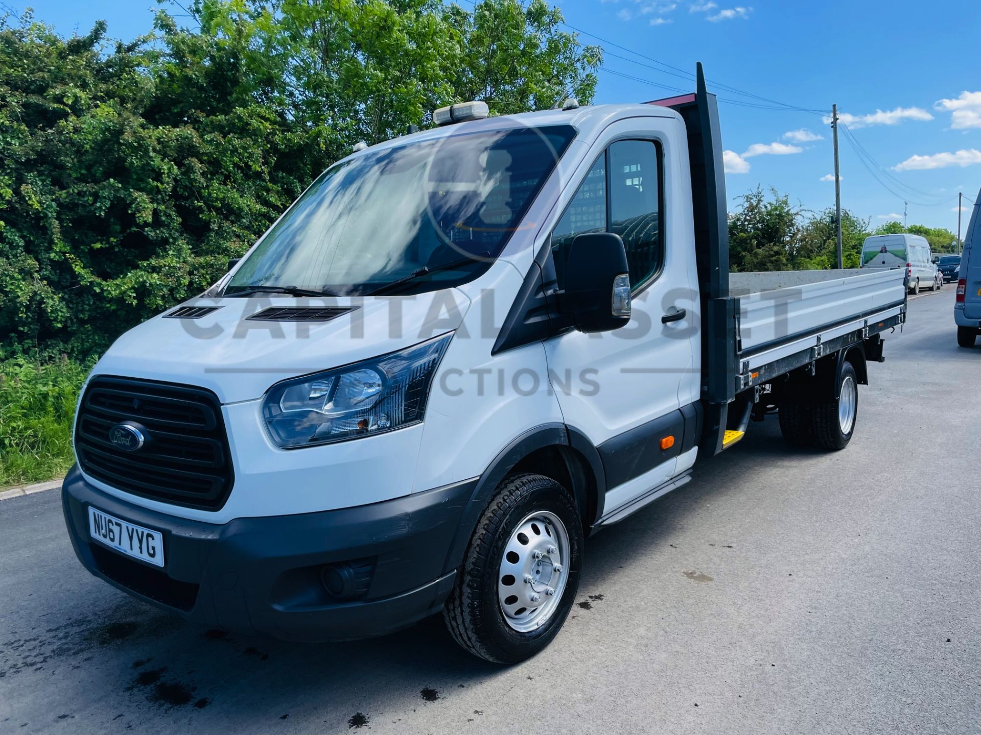 ON SALE FORD TRANSIT 2.0TDCI "130BHP - 6 SPEED" 14 FT DROPSIDE (2018 MODEL)TWIN REAR WHEELS - 3500KG - Image 6 of 17