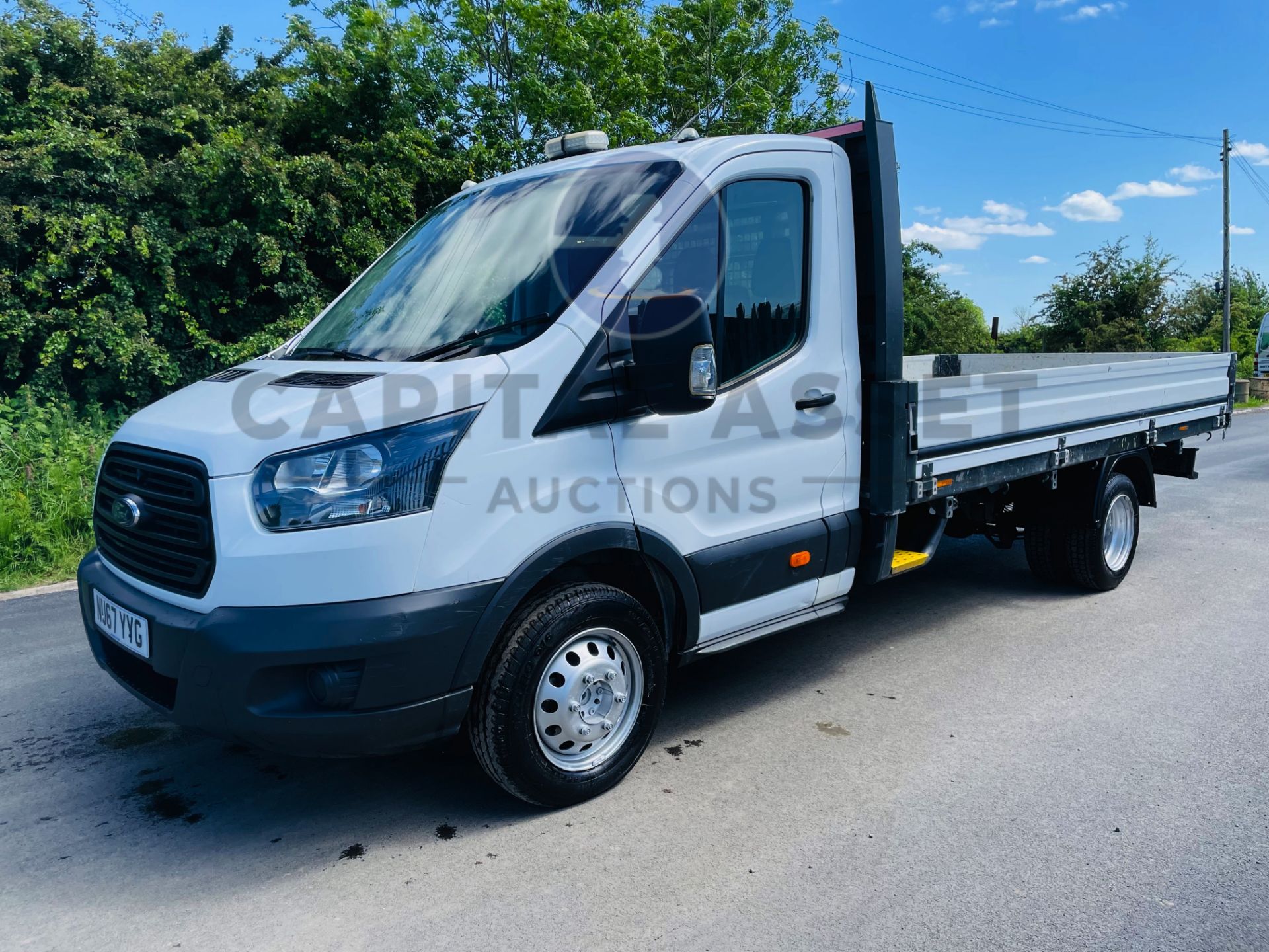 ON SALE FORD TRANSIT 2.0TDCI "130BHP - 6 SPEED" 14 FT DROPSIDE (2018 MODEL)TWIN REAR WHEELS - 3500KG - Image 7 of 17