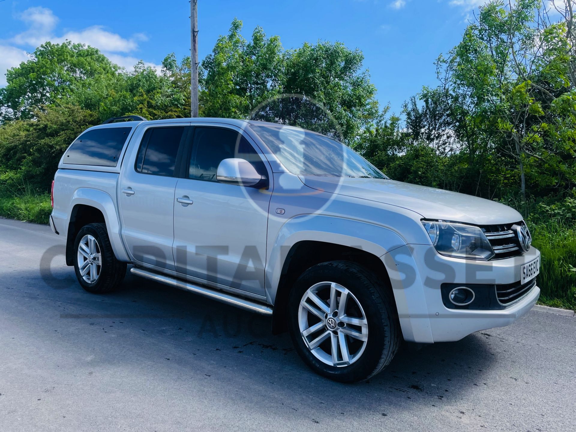 VOLKSWAGEN AMAROK *HIGHLINE* D/CAB PICK-UP (2017 - EURO 6) 4MOTION - AUTO *LEATHER & NAV* (TOP SPEC)