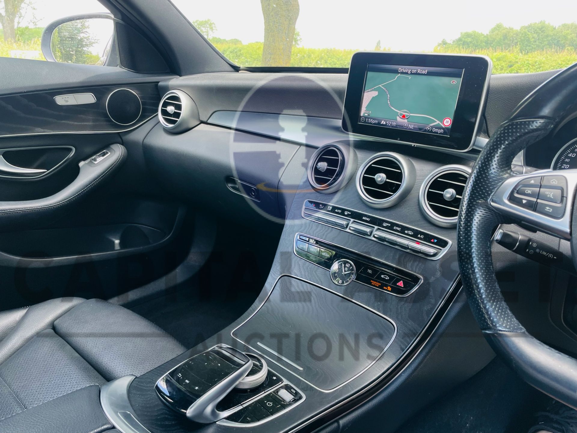 (ON SALE) MERCEDES-BENZ C220d *AMG LINE* (2018 - EURO 6) 9G TRONIC AUTO - LEATHER - SAT NAV *NO VAT* - Image 36 of 46