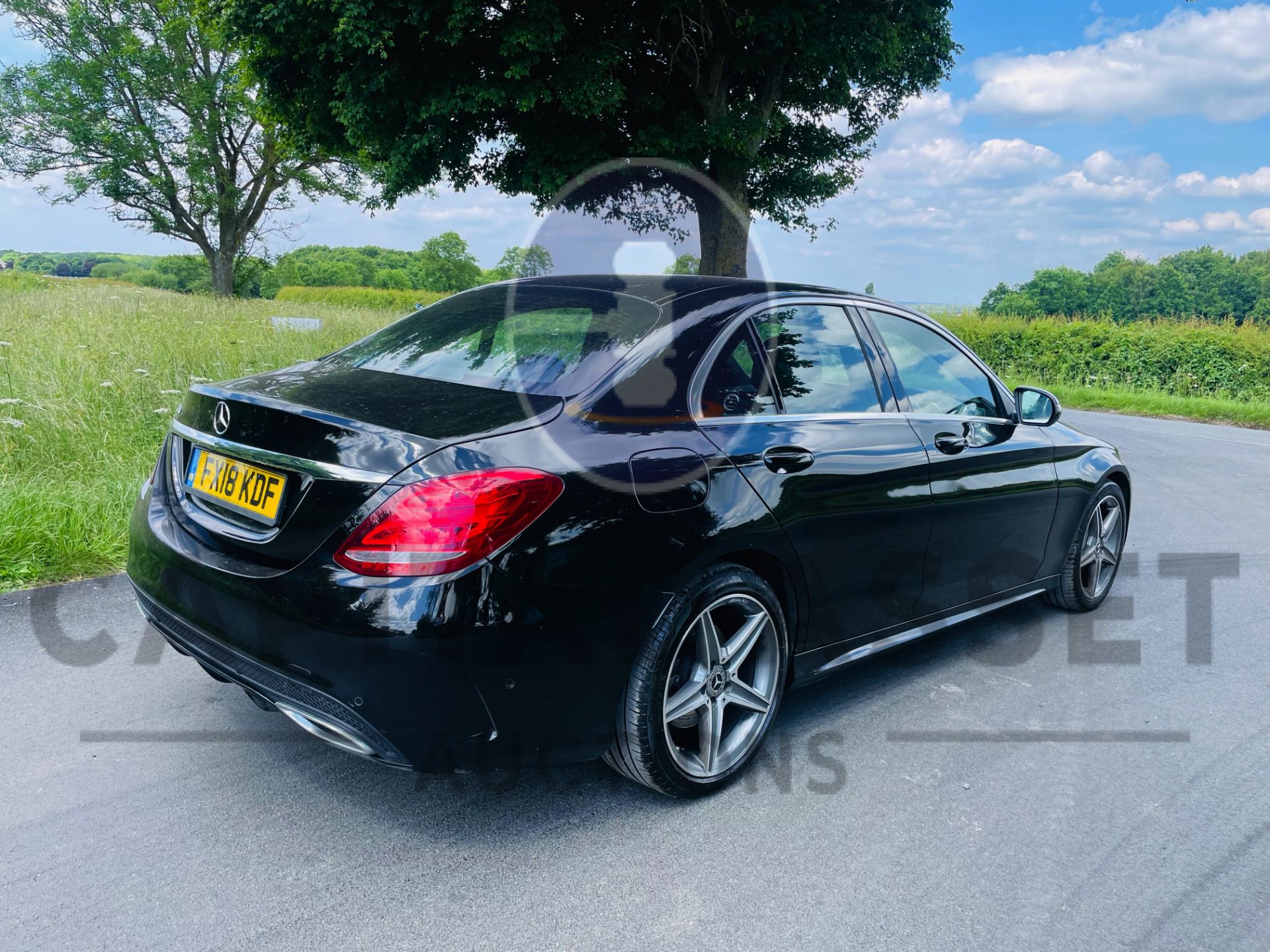 (ON SALE) MERCEDES-BENZ C220d *AMG LINE* (2018 - EURO 6) 9G TRONIC AUTO - LEATHER - SAT NAV *NO VAT* - Image 12 of 46