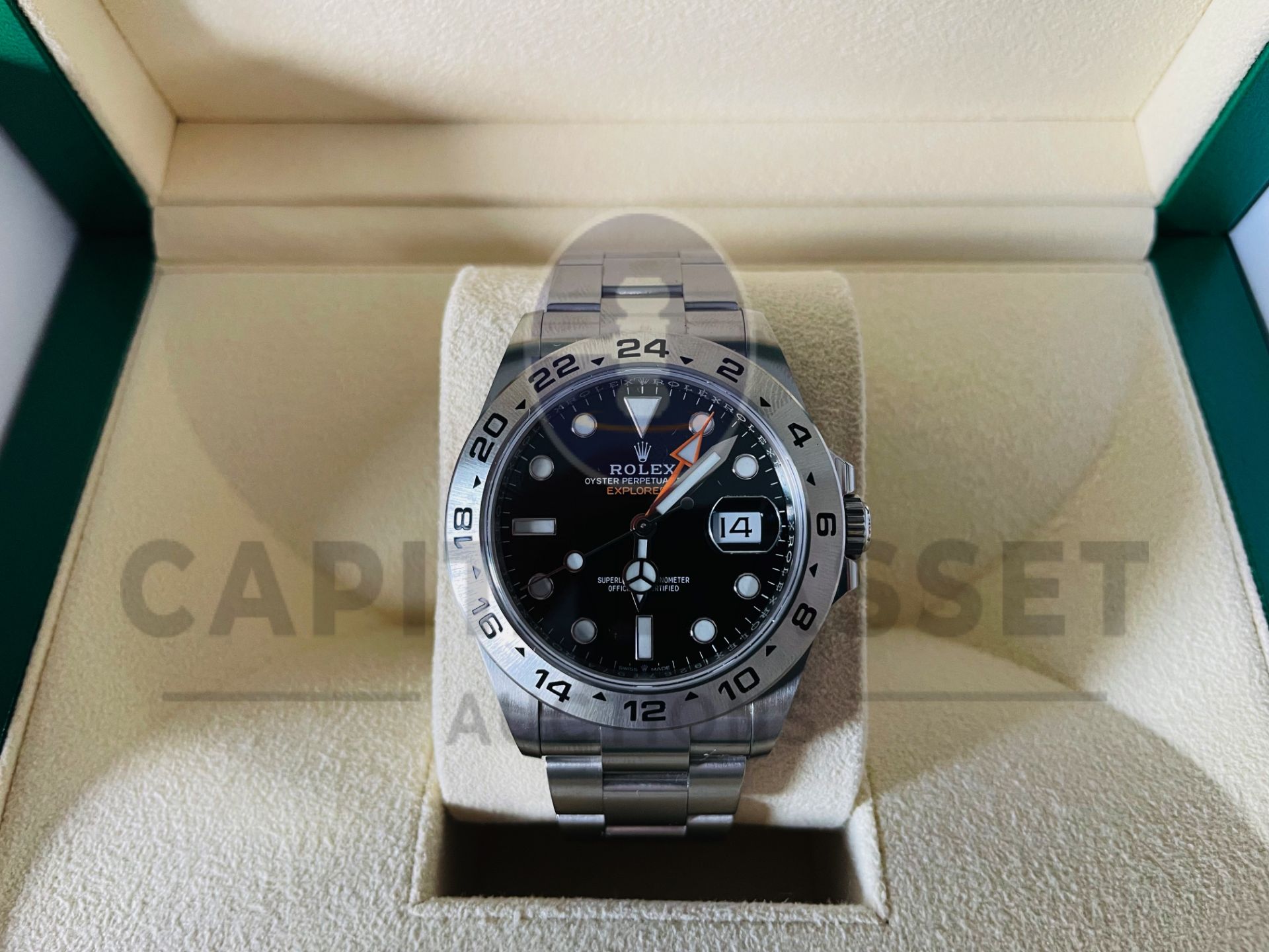 (On Sale) ROLEX EXPLORER II *42mm OYSTER STEEL* (2022 - LATEST MODEL) *GENUINE PIECE*(BEAT THE WAIT) - Image 9 of 13