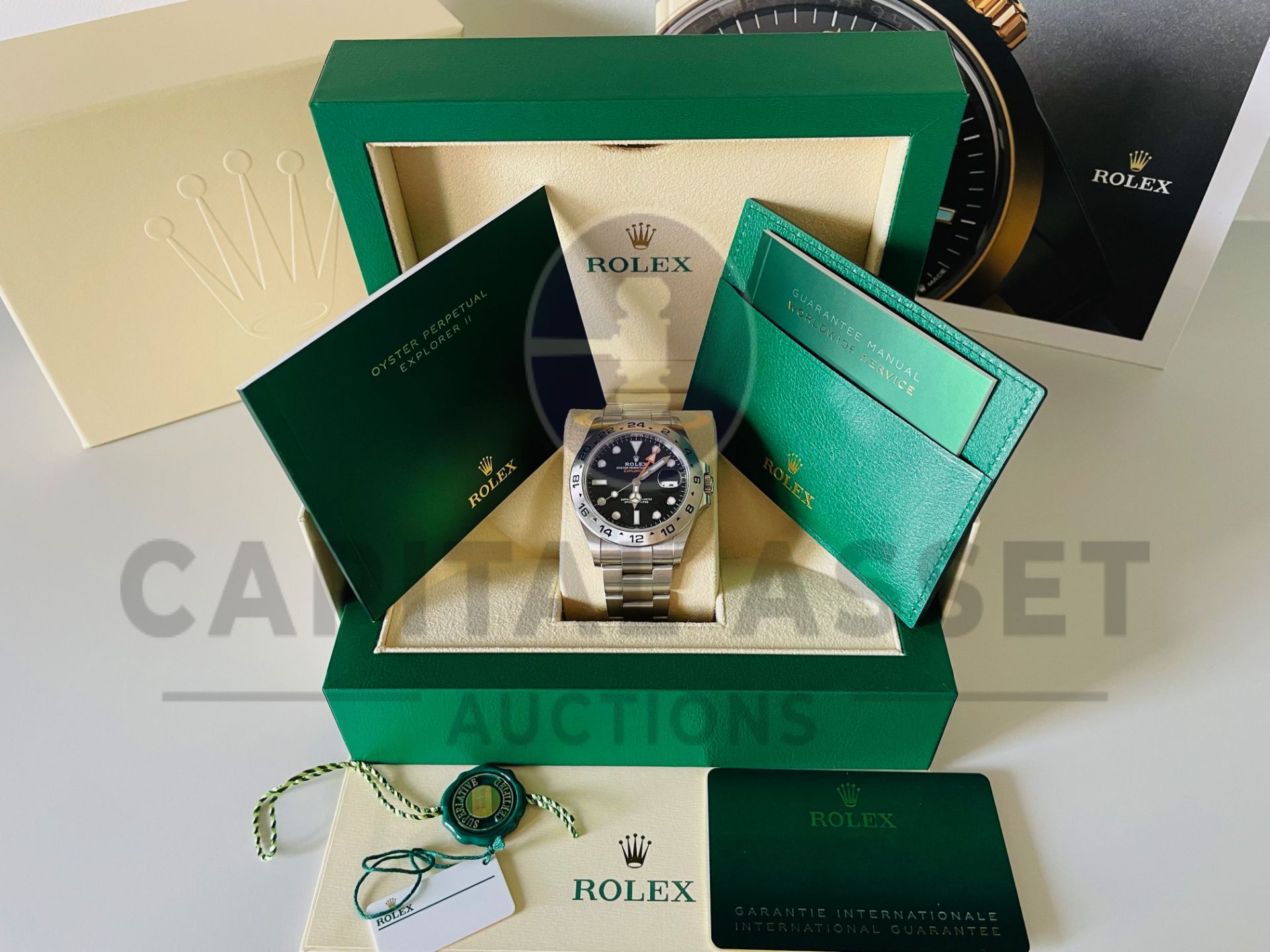 (On Sale) ROLEX EXPLORER II *42mm OYSTER STEEL* (2022 - LATEST MODEL) *GENUINE PIECE*(BEAT THE WAIT) - Image 4 of 13