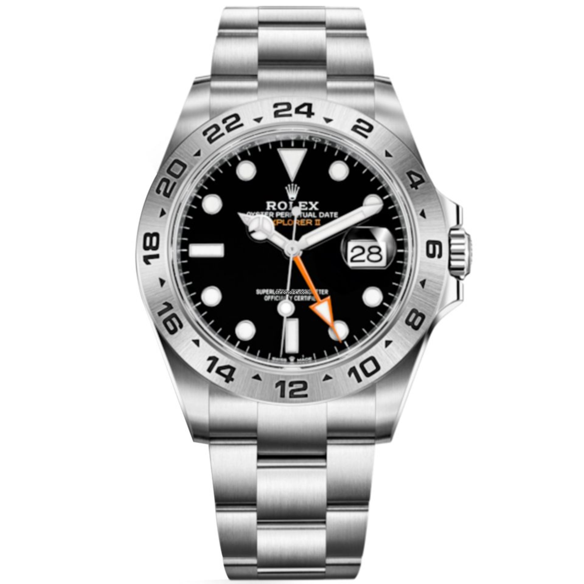 (On Sale) ROLEX EXPLORER II *42mm OYSTER STEEL* (2022 - LATEST MODEL) *GENUINE PIECE*(BEAT THE WAIT)