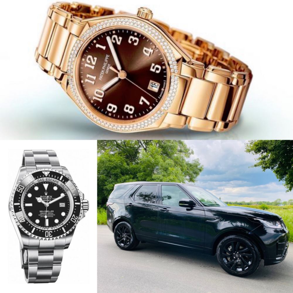 2022 Patek Philippe Twenty-4 *18ct Rose Gold* - 2022 Rolex SeaDweller 44mm - 2018 Range Rover Evoque + Many More: Cars, Commercials & 4x4's !!!