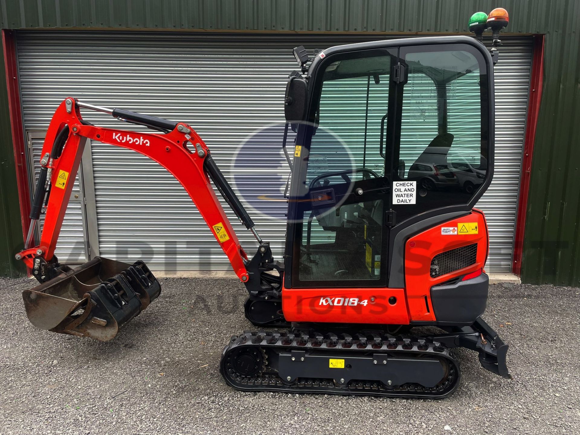 KUBOTA KX018-4 *1.8 TONNE MINI DIGGER* (2022 MODEL) *ONLY 169 HOURS* EXPANDING TRACKS & 3 BUCKETS