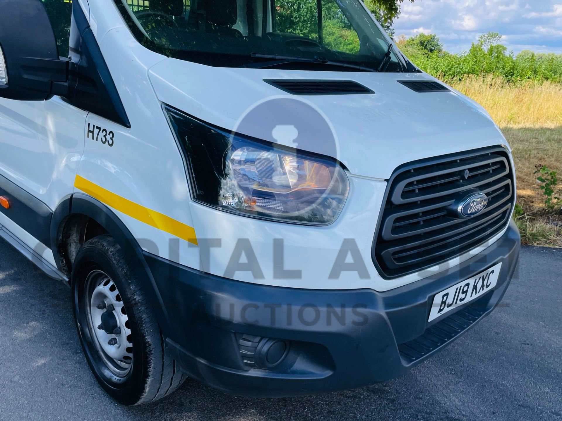 FORD TRANSIT T350 *L4 - XLWB DROPSIDE* (2019 - EURO 6) 2.0 TDCI 'ECOBLUE' - 6 SPEED *1 OWNER - FSH* - Image 18 of 46