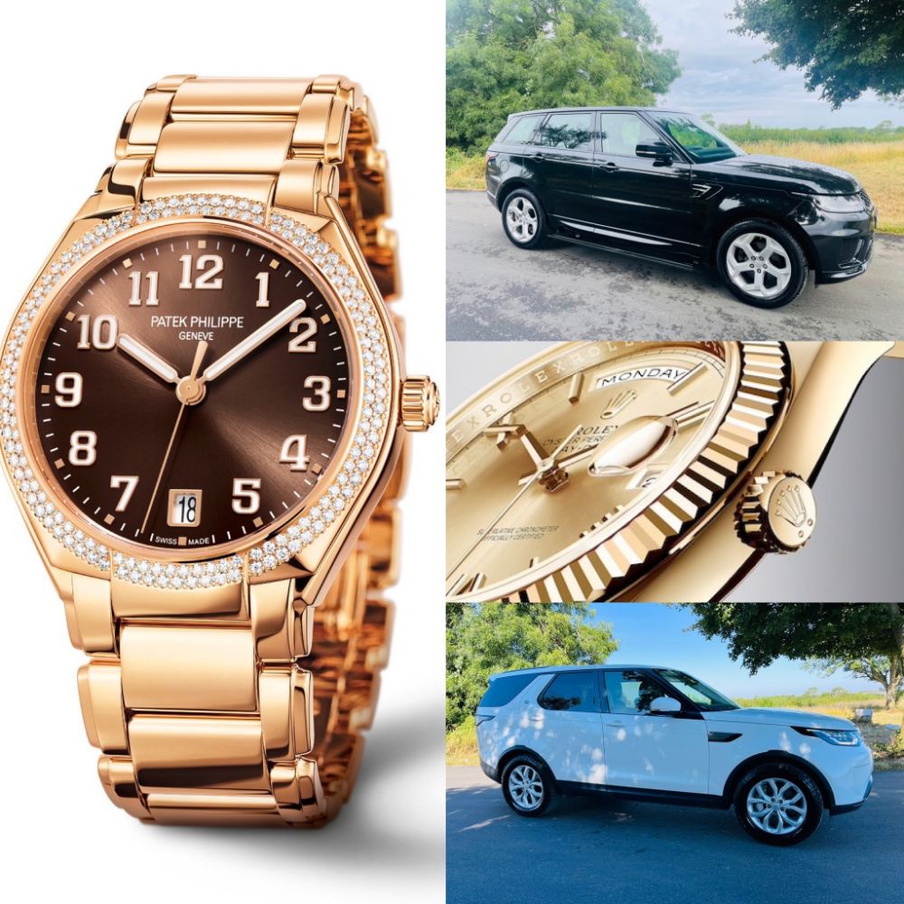 2022 Patek Philippe Twenty~4 *18ct Rose Gold* - 2022 Rolex Day-Date 40mm *18ct Gold* - 2020 Land Rover Discovery + Many More: Cars & Commercials