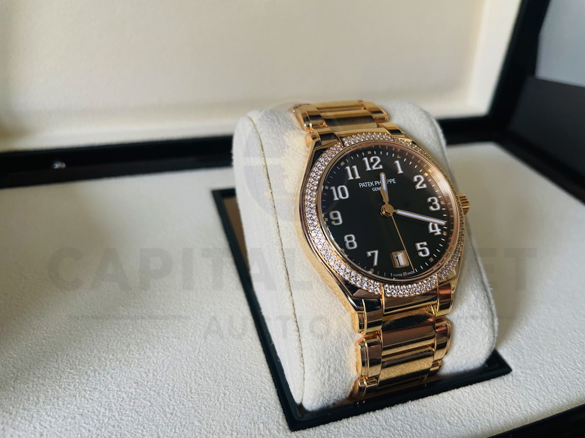 PATEK PHILIPPE *TWENTY-4 AUTOMATIC* (2022 - NEW / UNWORN) *18CT ROSE GOLD - WITH 160 DIAMOND BEZEL* - Image 14 of 22