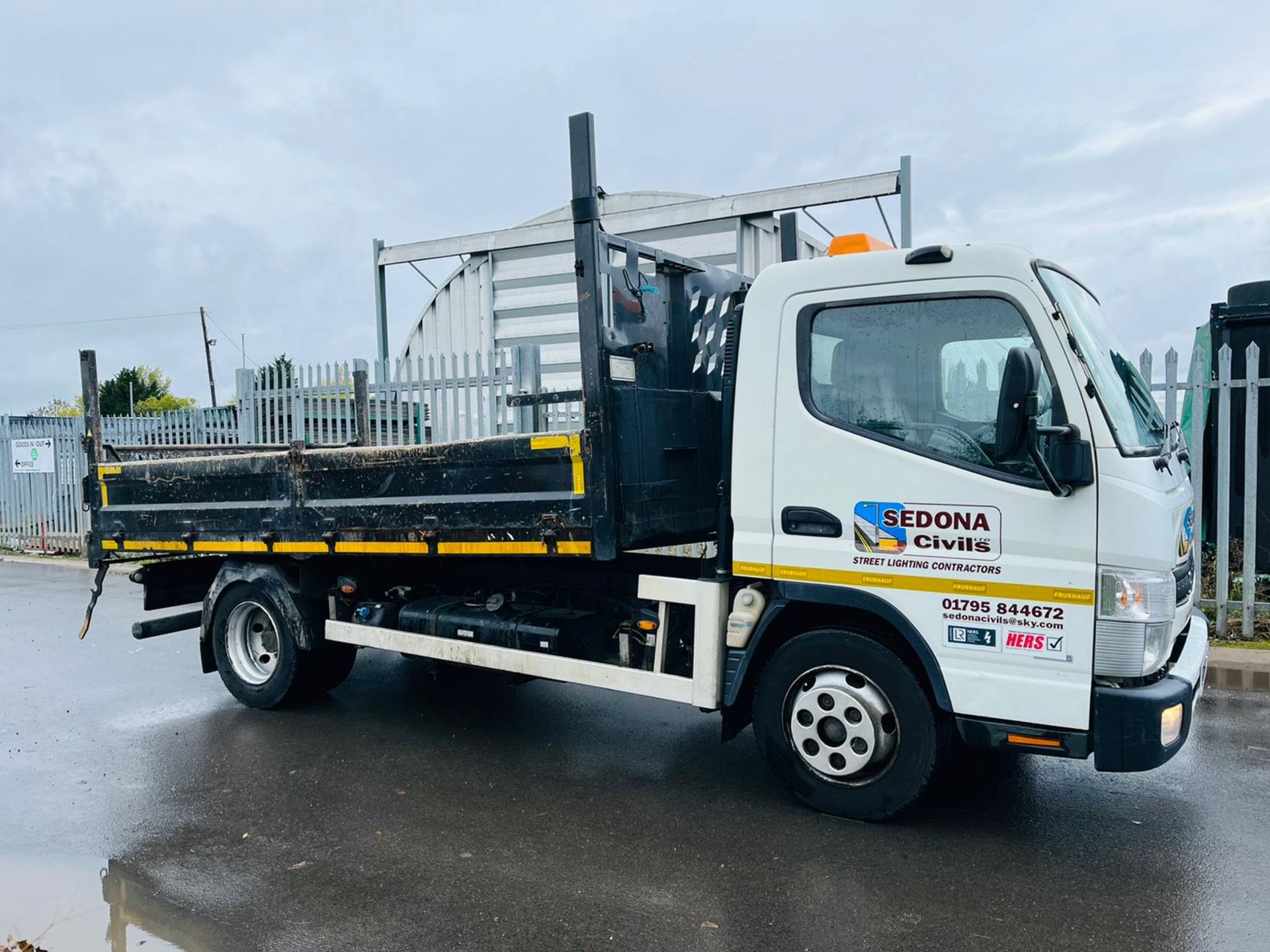 MITSUBISHI FUSO CANTER 7C15 TIPPER 7.5 TONNE TIPPER (EURO 6) 16 REG - MANUAL GEARBOX - LOW MILES